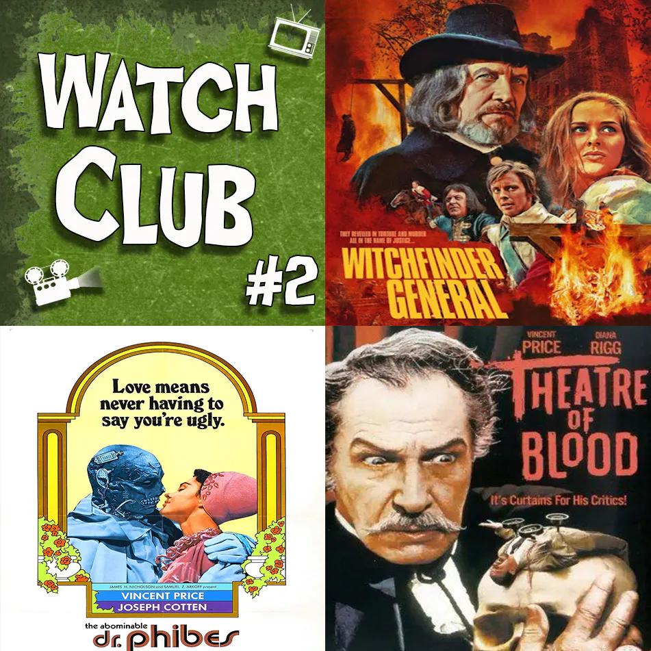 Watch Club #2 - Vincent Price Special episode artwork