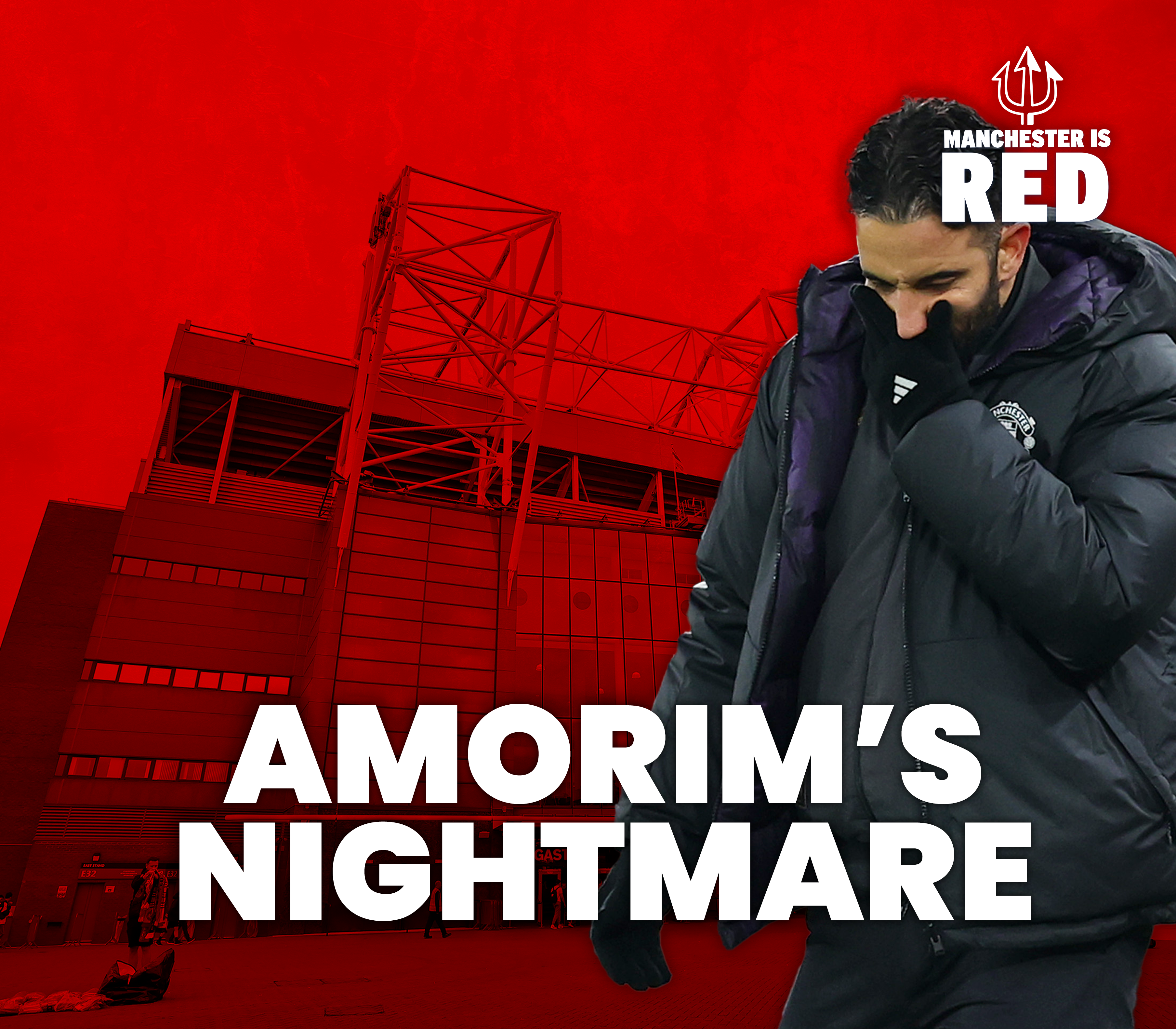 Amorim's NIGHTMARE as 10-man Everton beat United | Manchester is Red REVIEW
