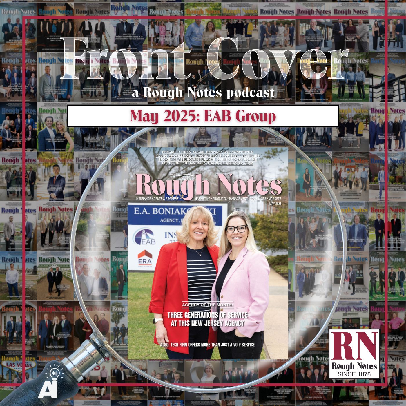 Rough Notes Front Cover, May 2025: Doris "Dee" Zampella, EAB Group