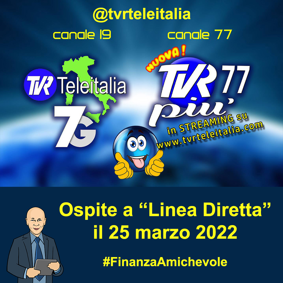 Puntata di "Linea Diretta" del 25 marzo 2022 - TVR Teleitalia 7G e TVR 77 Più