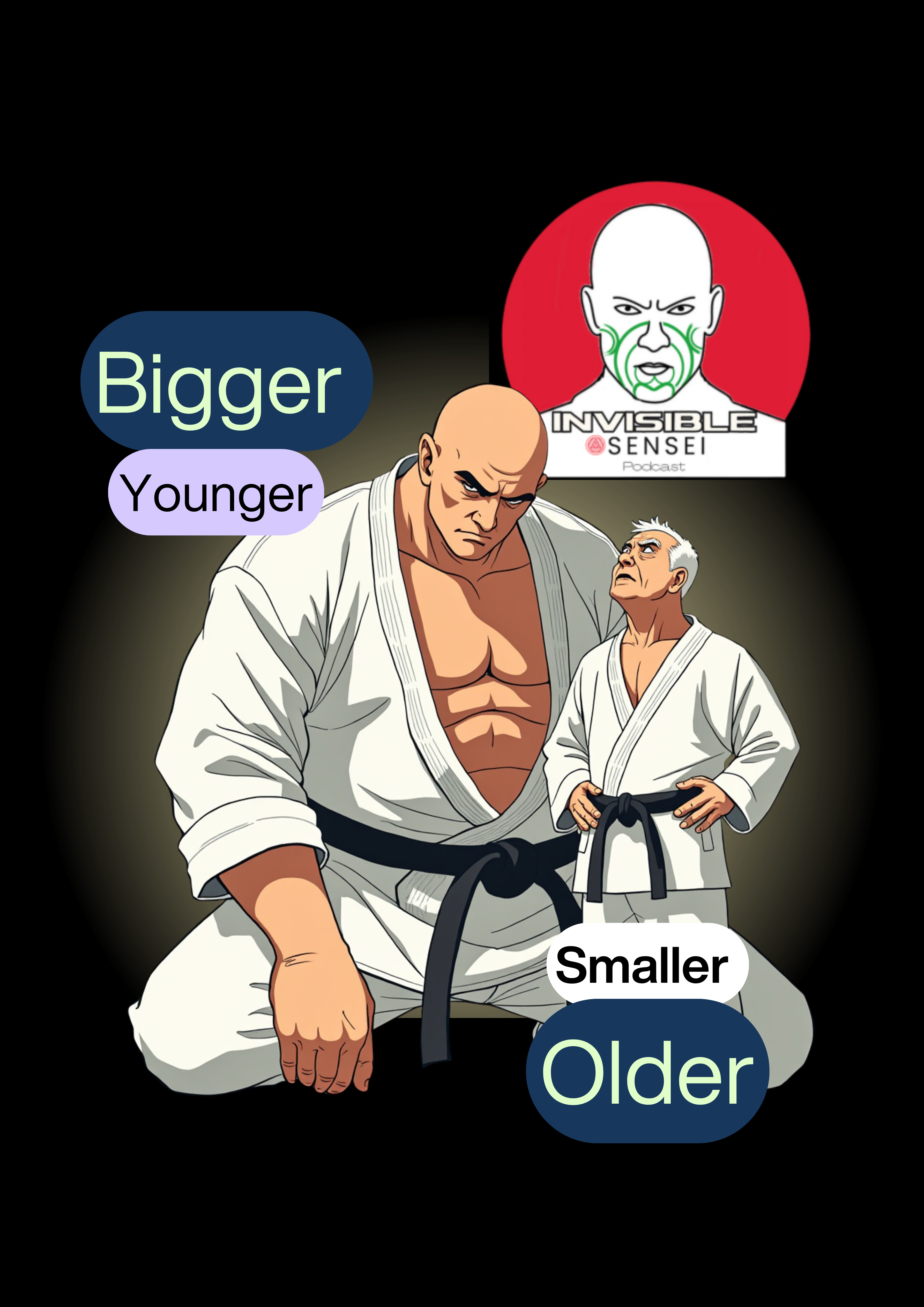 “Bigger, younger, smaller, older.” episode artwork