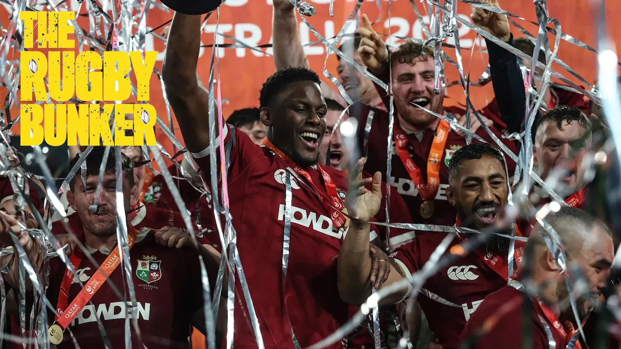 The pros and cons of a British and Irish Lions tour to France | The Rugby Bunker episode artwork