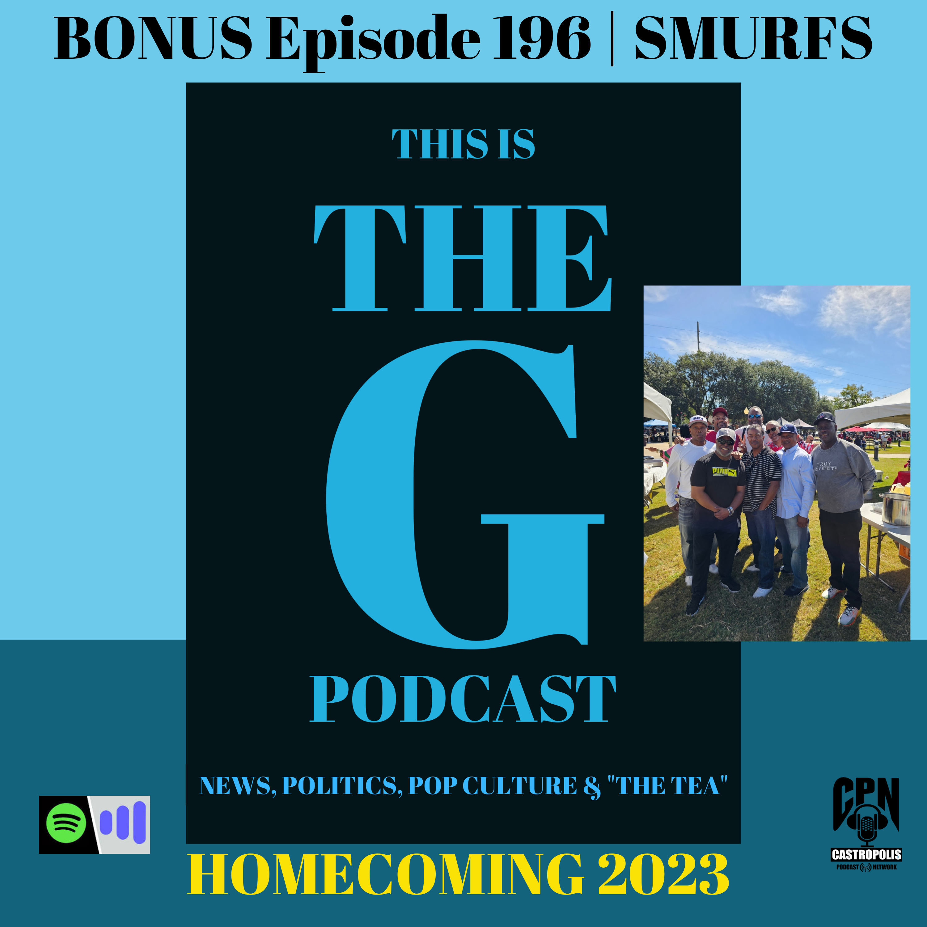 Episode 196 BONUS | SMURFS 2023 episode artwork