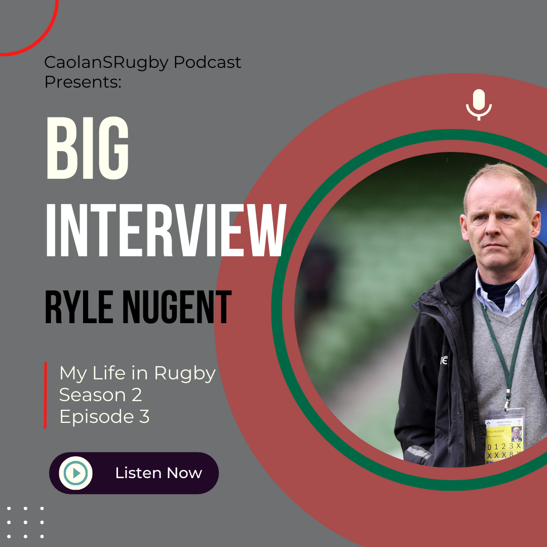 The Man Behind the Mic - Ryle Nugent Interview | My Life in Rugby: Season 2, Episode 3 episode artwork