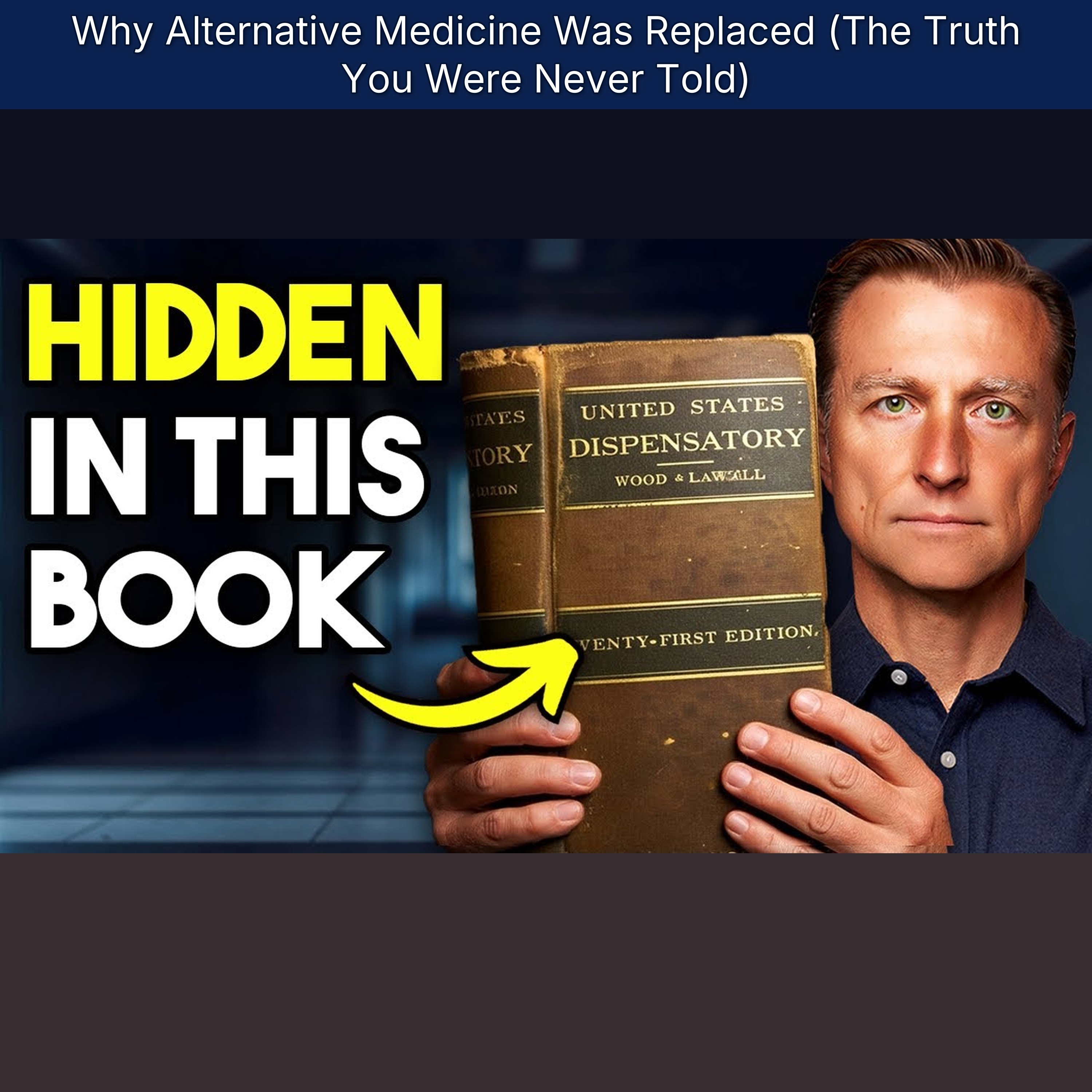 Why Alternative Medicine Was Replaced (The Truth You Were Never Told)
