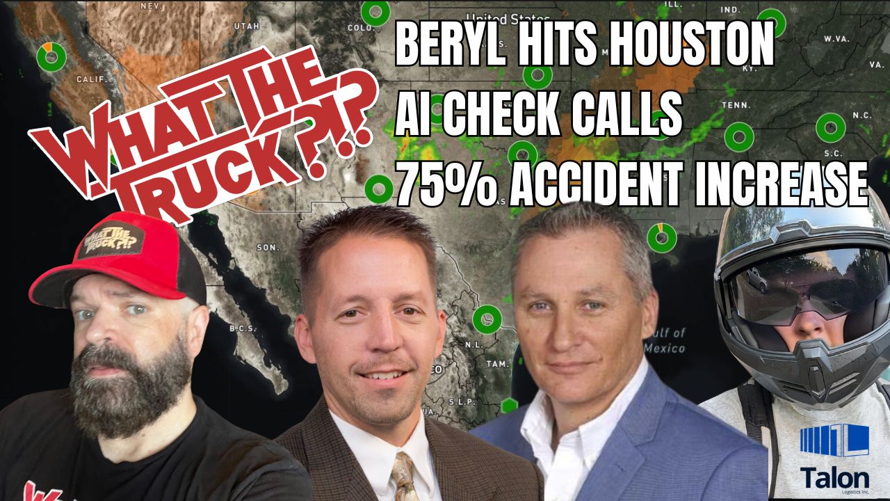 Hurricane Beryl hits Texas; 75% increase in truck crash fatalities since 2009