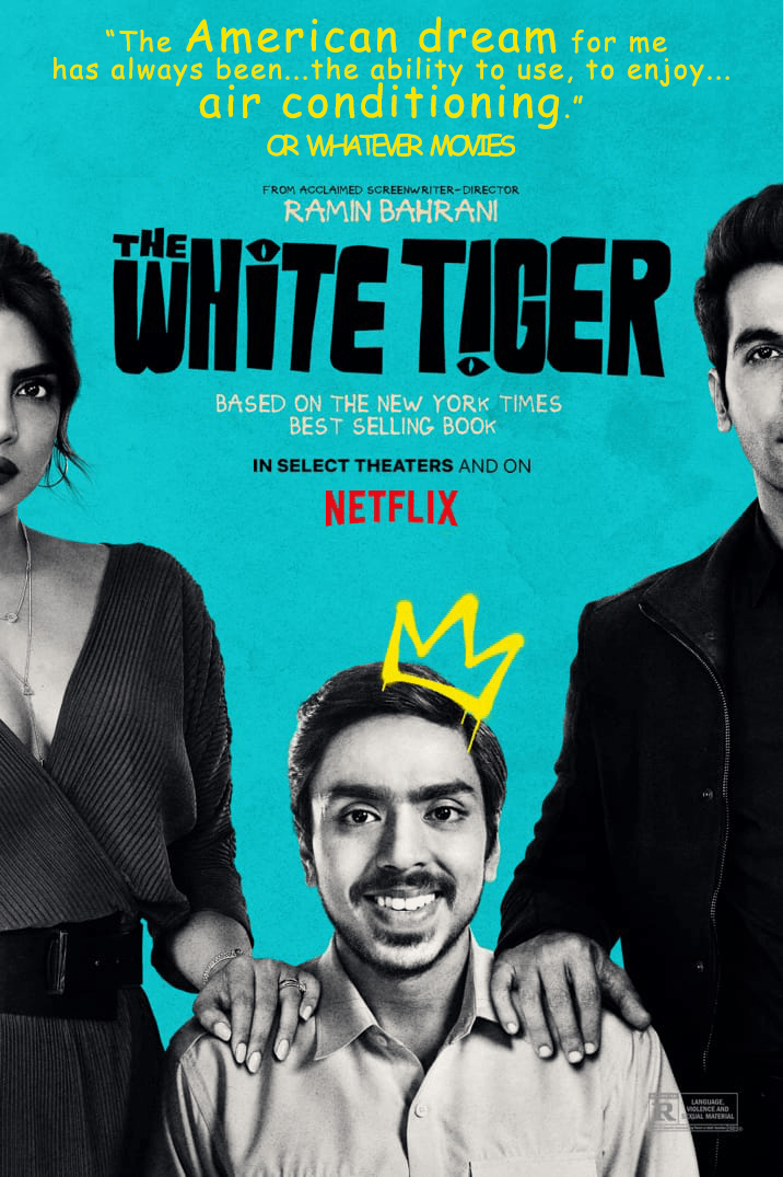 THE WHITE TIGER | Or Whatever Movies | Bonus 36 episode artwork