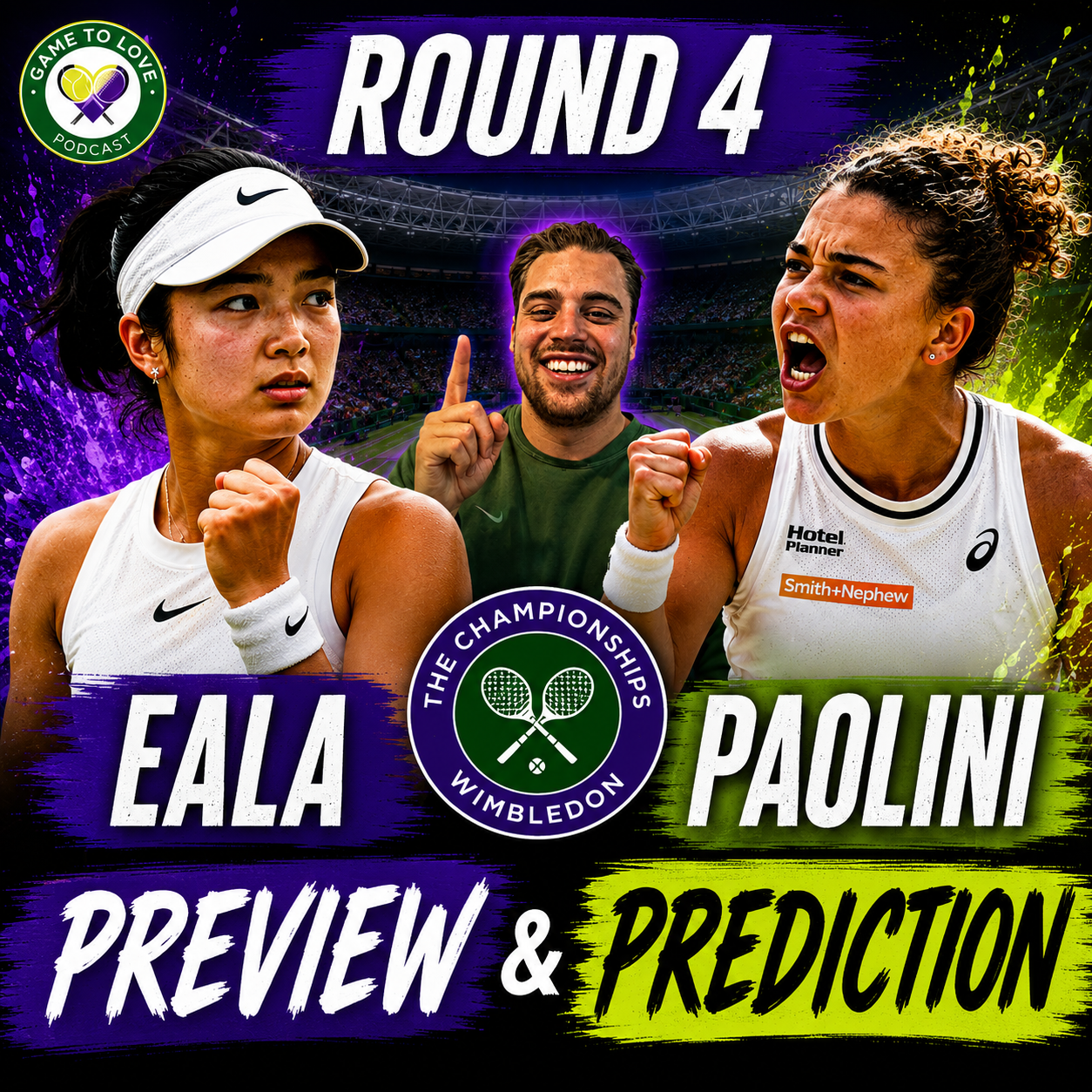 Eala vs Paolini | Wimbledon 2026 | Round 4 Preview & Prediction episode artwork