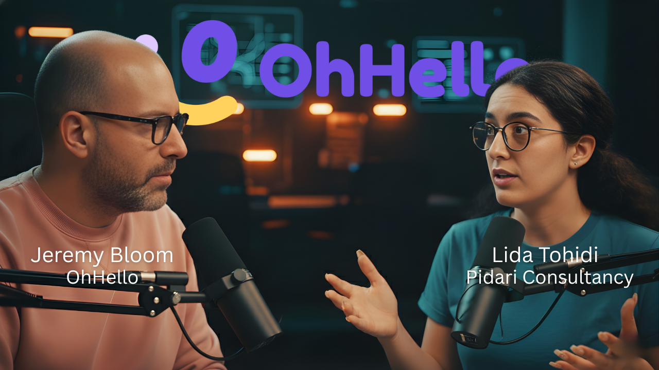 OhHello Ep. 113: Lida Tohidi on Tech Careers, Coaching High Performers, Leading Intentionally