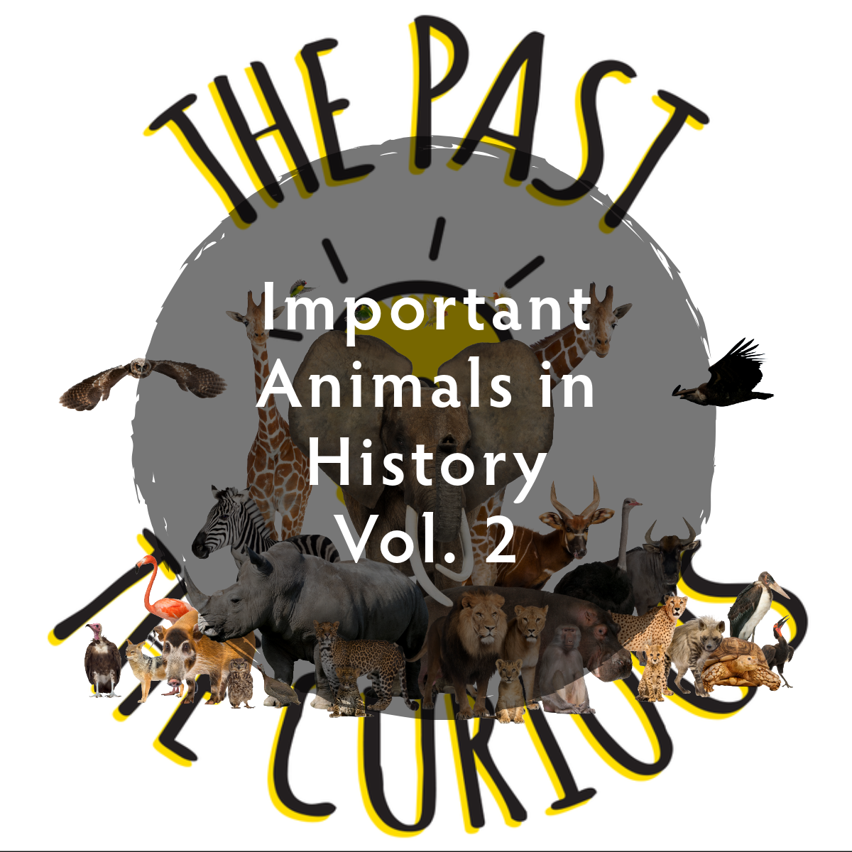 Animals: Mrs. O'Leary's Cow, Vic the Cat, and Mungo the Squirrel