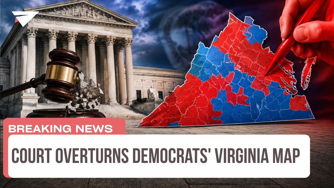 Court Overturns Democrats' Virginia Map, Breaking News