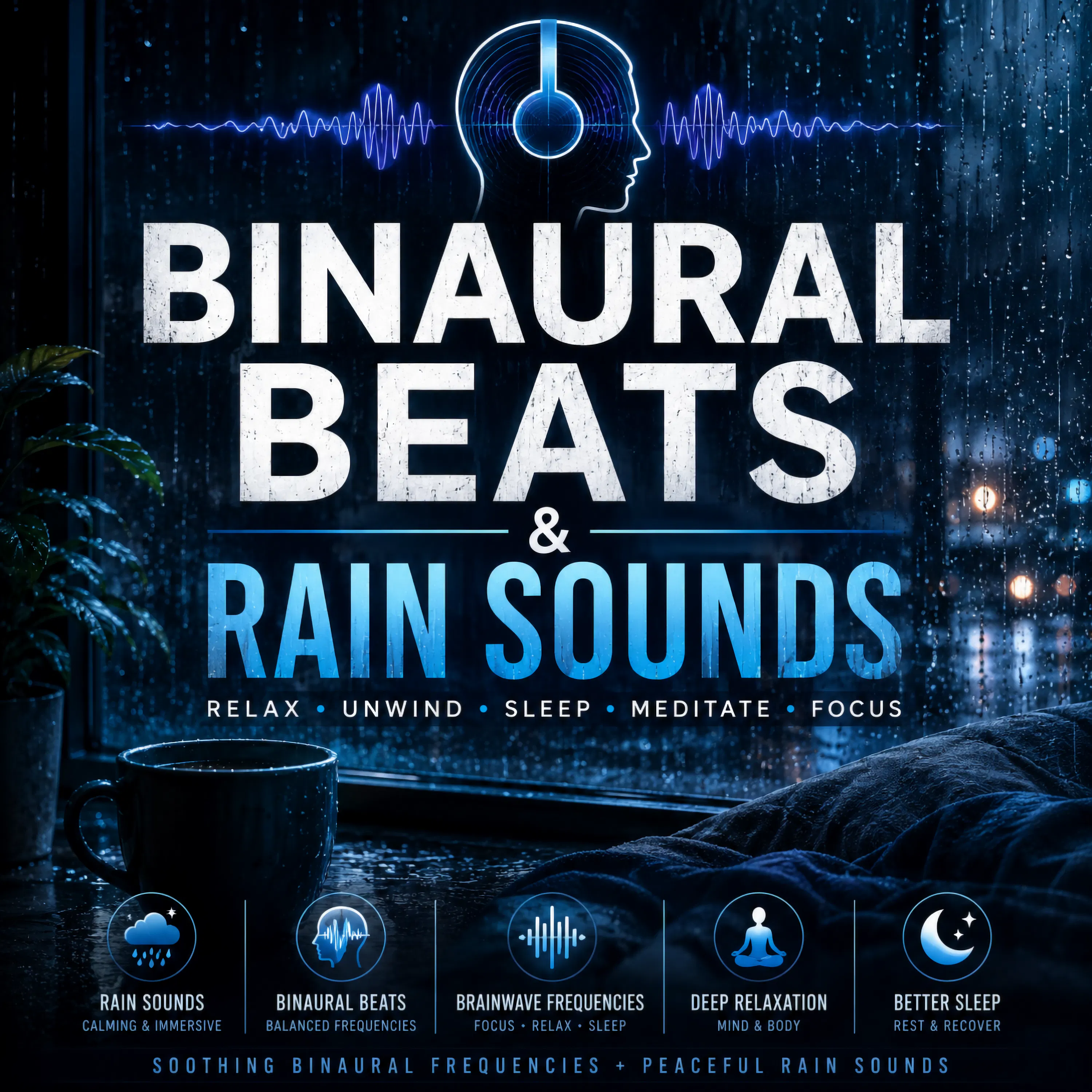 Binaural Beats & Rain Sounds