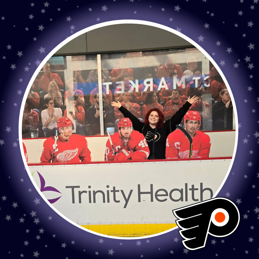 Episode 1: Sports Fandom,  Arena Tours, and the Philadelphia Flyers with Kristin Riviello episode artwork