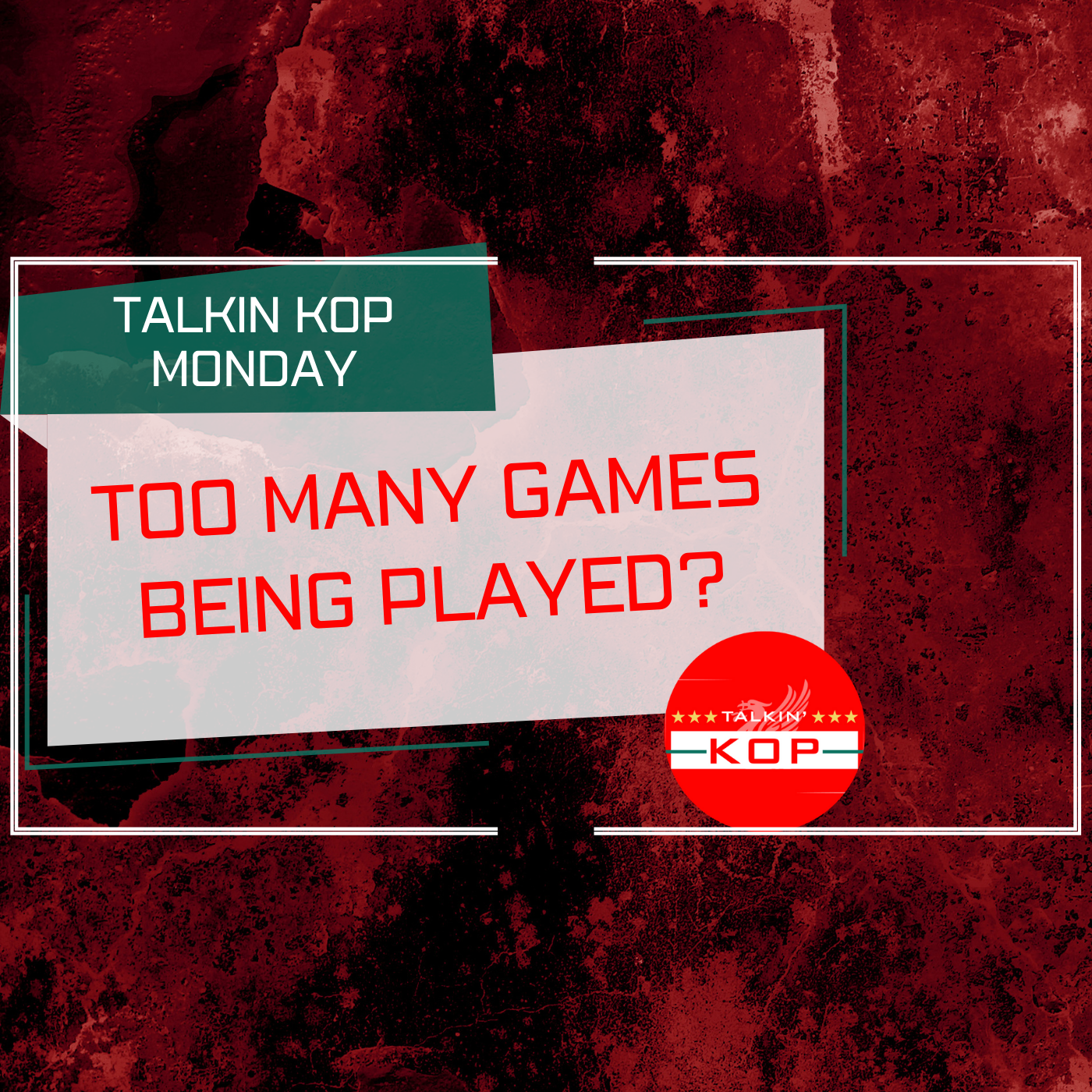 Too Many Games Being Played | The Monday Topics episode artwork