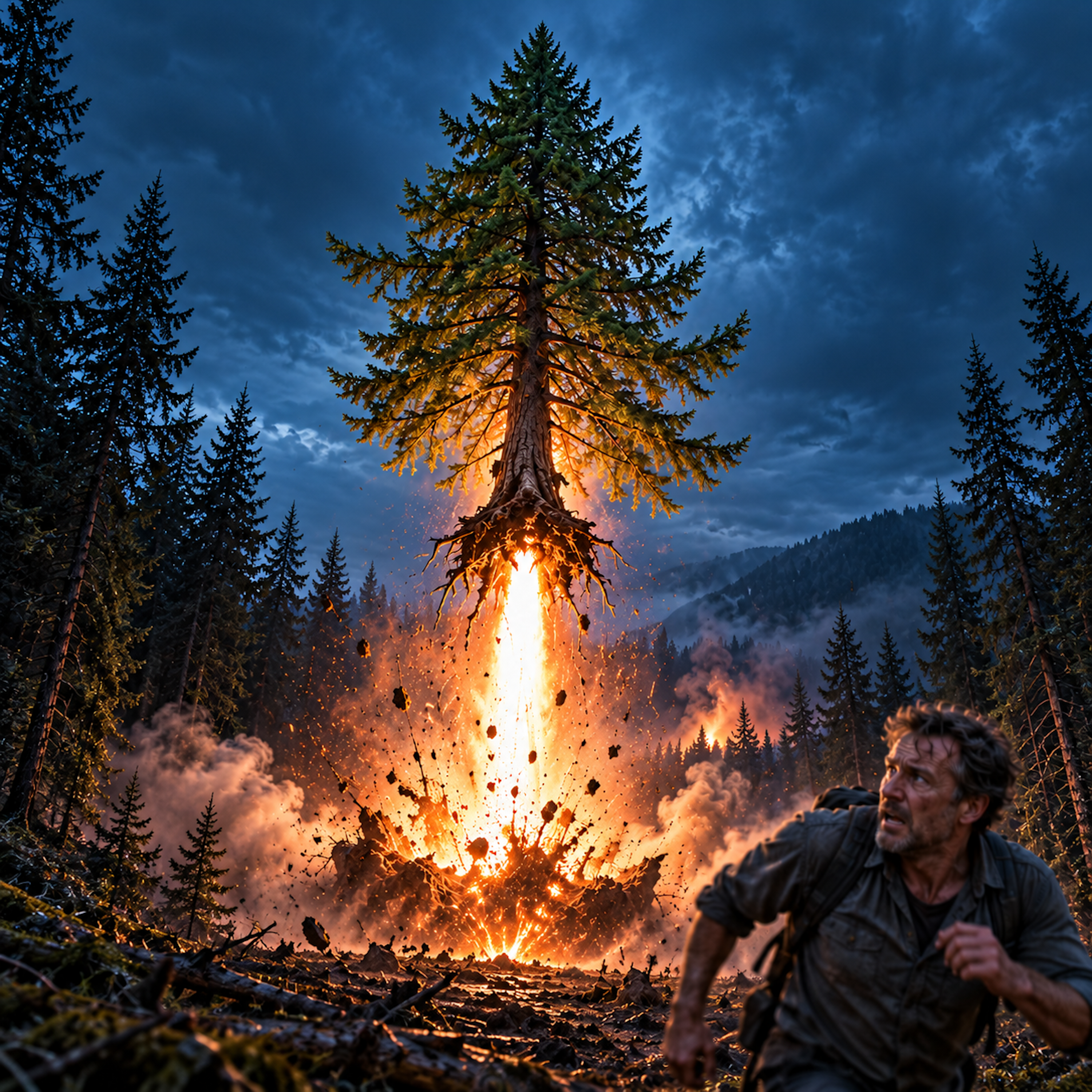 When the Trees Go Boom | SCP-3032 episode artwork