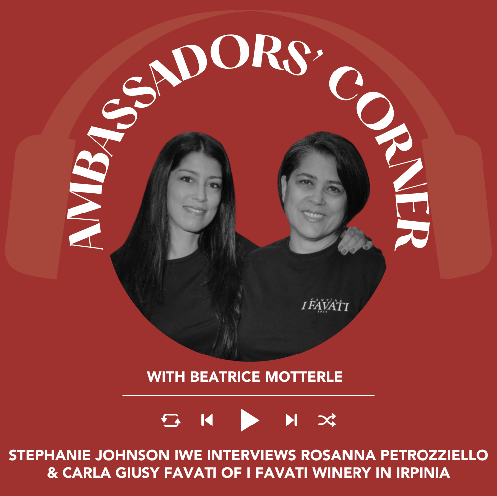 Ep. 2587 Stephanie Johnson IWE interviews Rosanna Petrozziello & Carla Giusy Favati of Cantine I Favati in Campania | Clubhouse Ambassadors' Corner