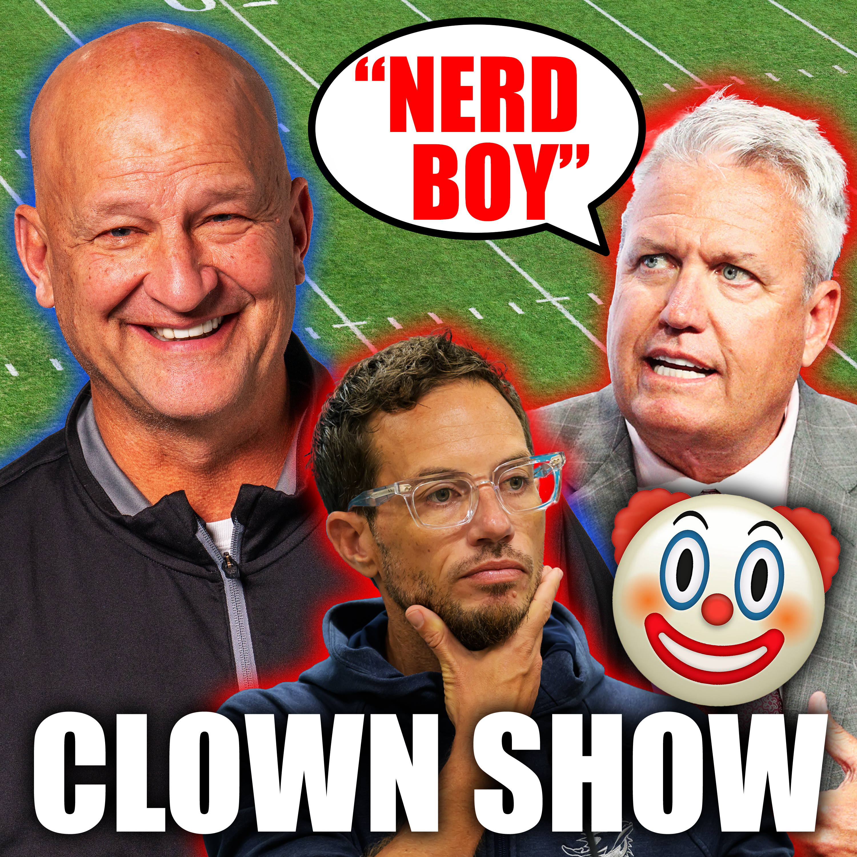 Rex Ryan CLOWNS Mike McDaniel & The SOFT Dolphins + Michele Tafoya & Rhett Lewis | episode artwork