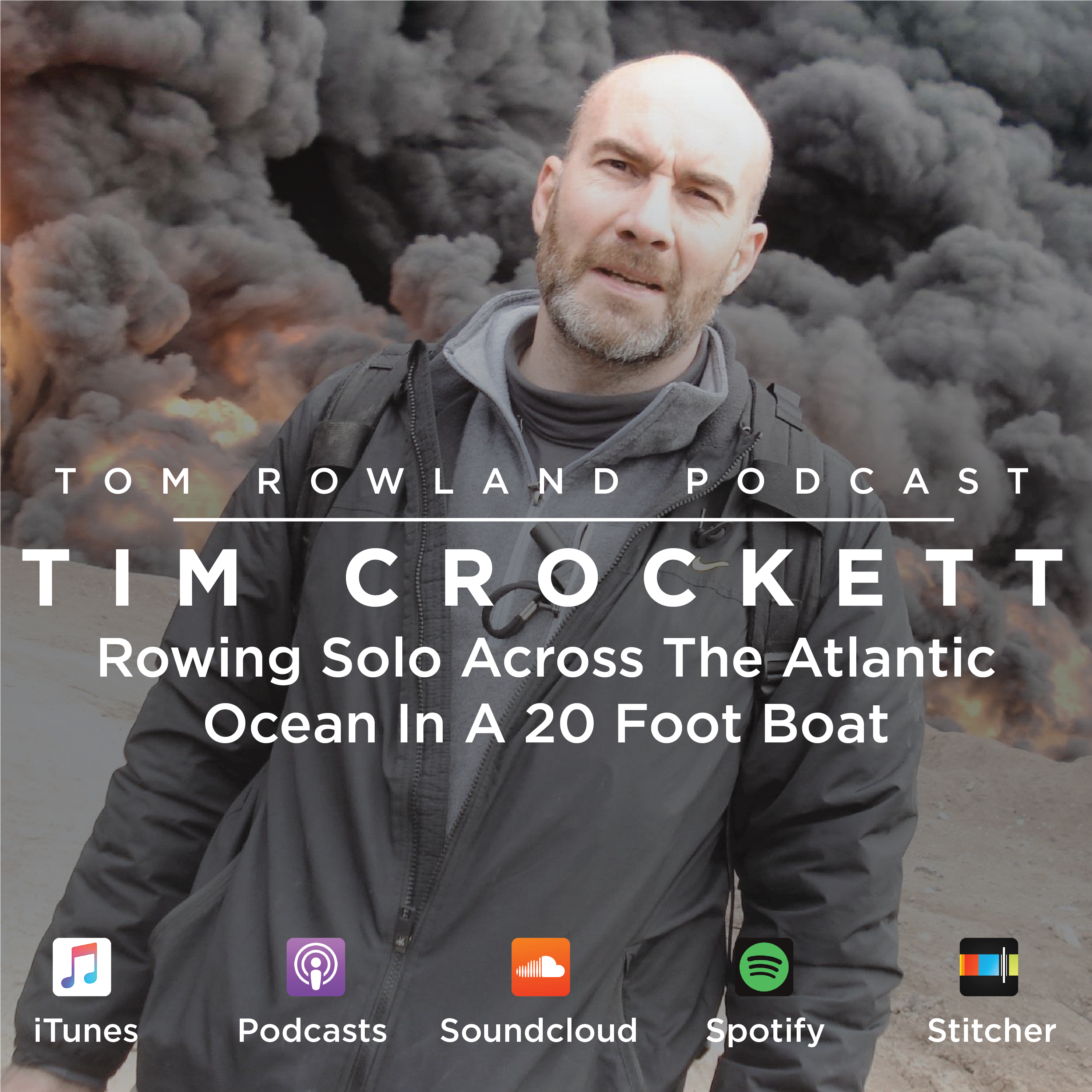 Tim Crockett - Rowing 3000 Miles Across The Atlantic Alone In A 20 Foot Boat - #0009