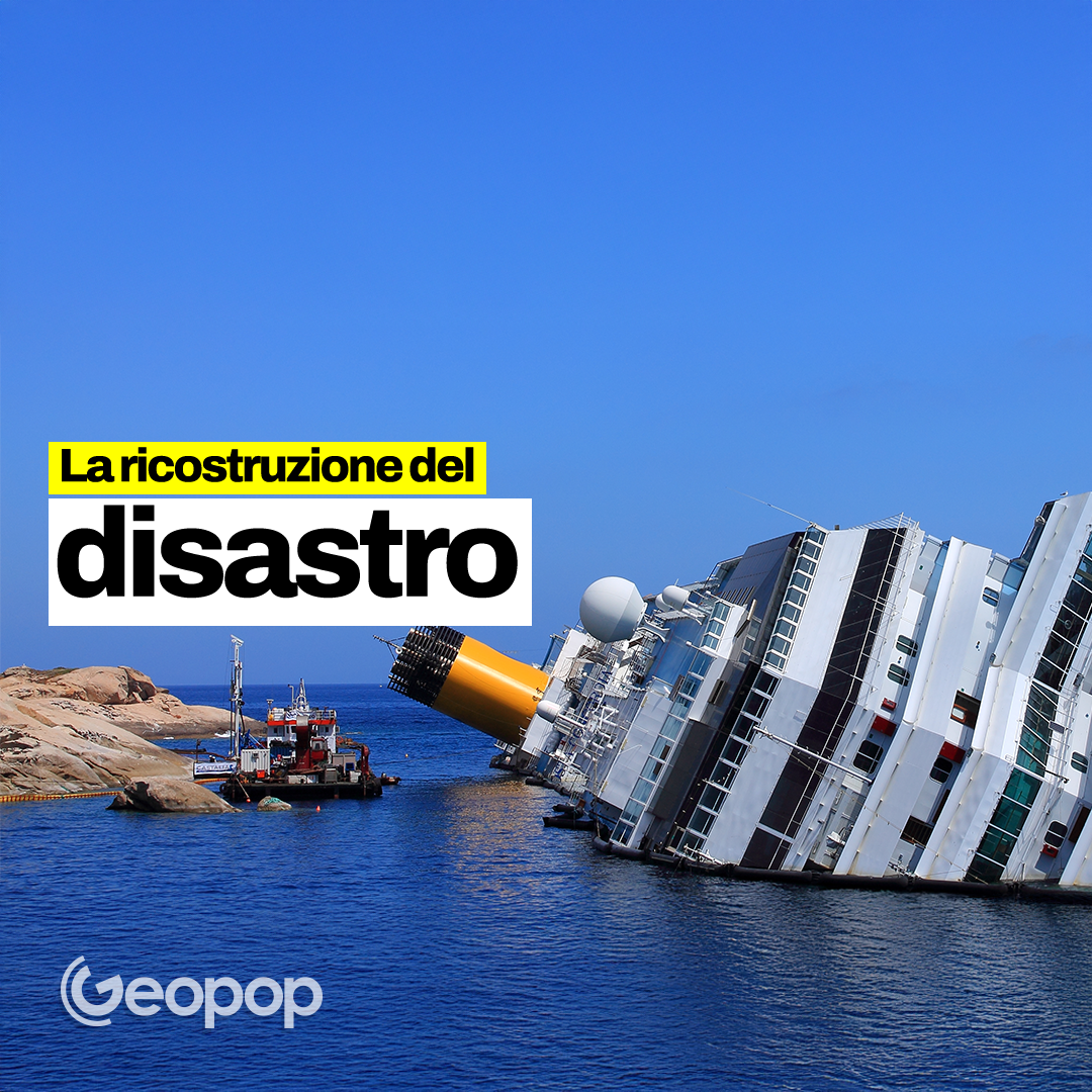 Costa Concordia, la ricostruzione del naufragio dal momento dell’impatto alla rimozione del relitto