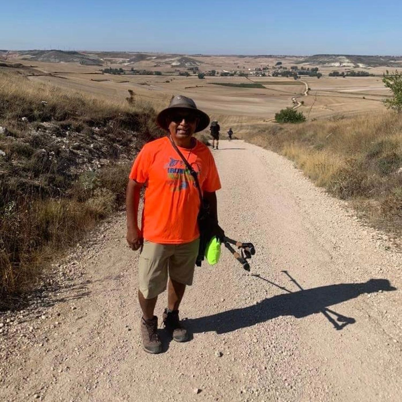 Saul Valdez walked the Camino to place his life-long stone at the Cruz de Ferro.  Wait until you hear what it is...... episode artwork