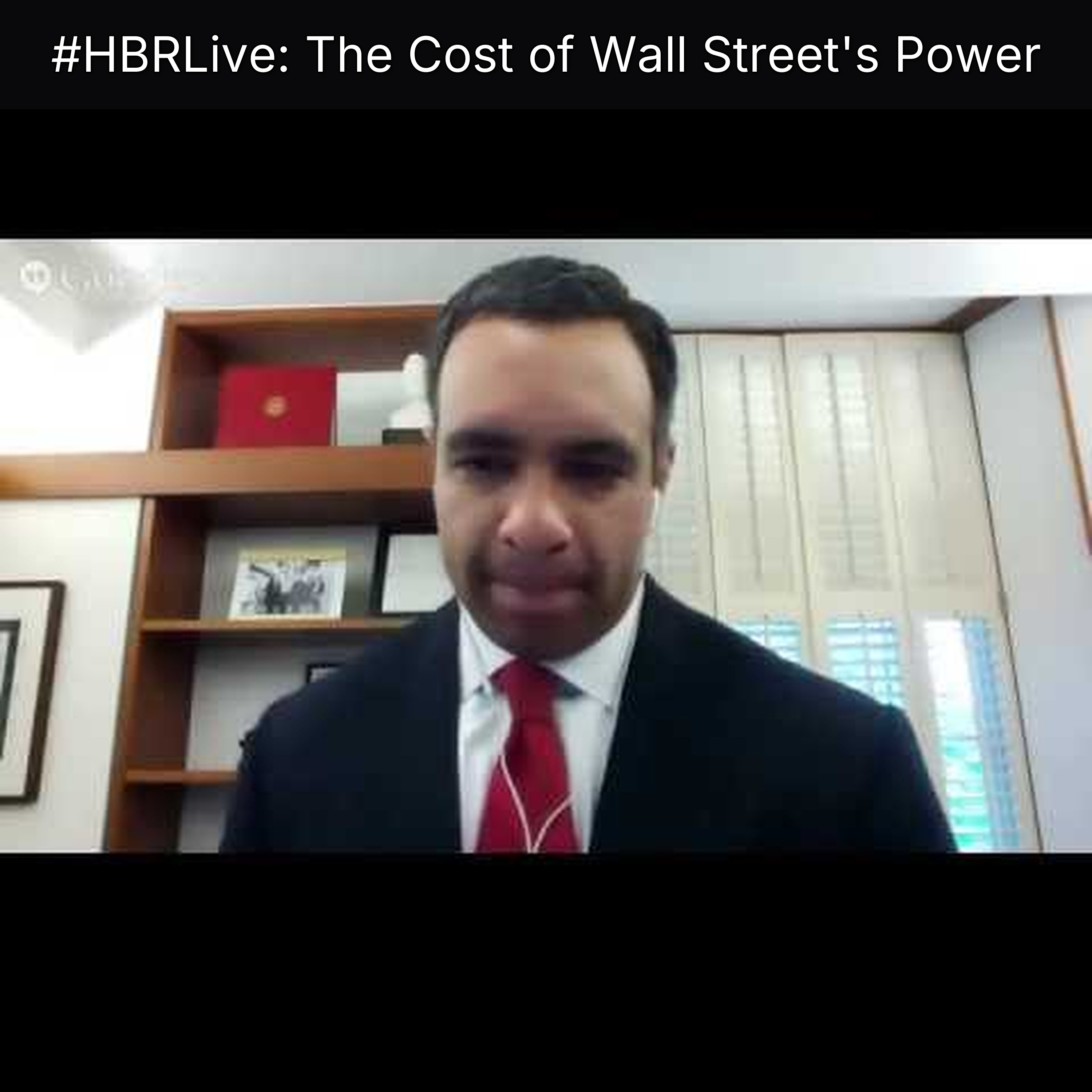 #HBRLive: The Cost of Wall Street's Power
