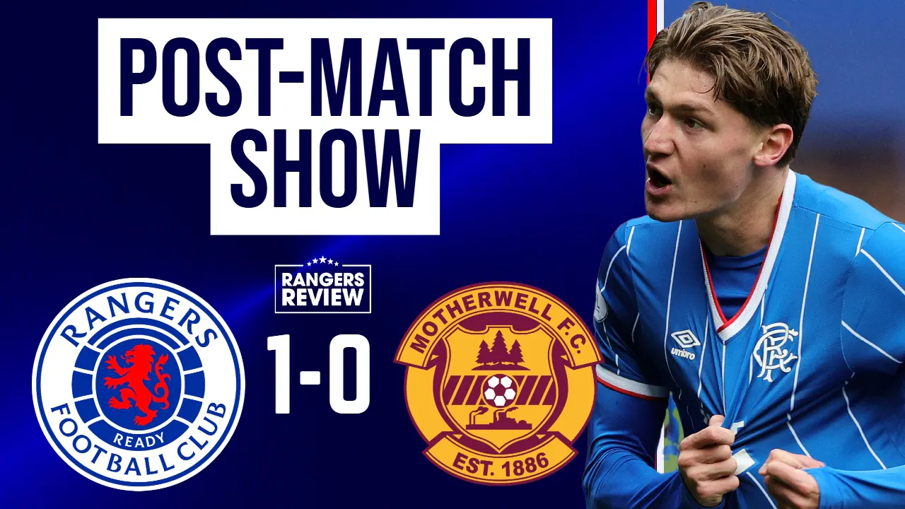 Rangers earn third straight win with Motherwell victory