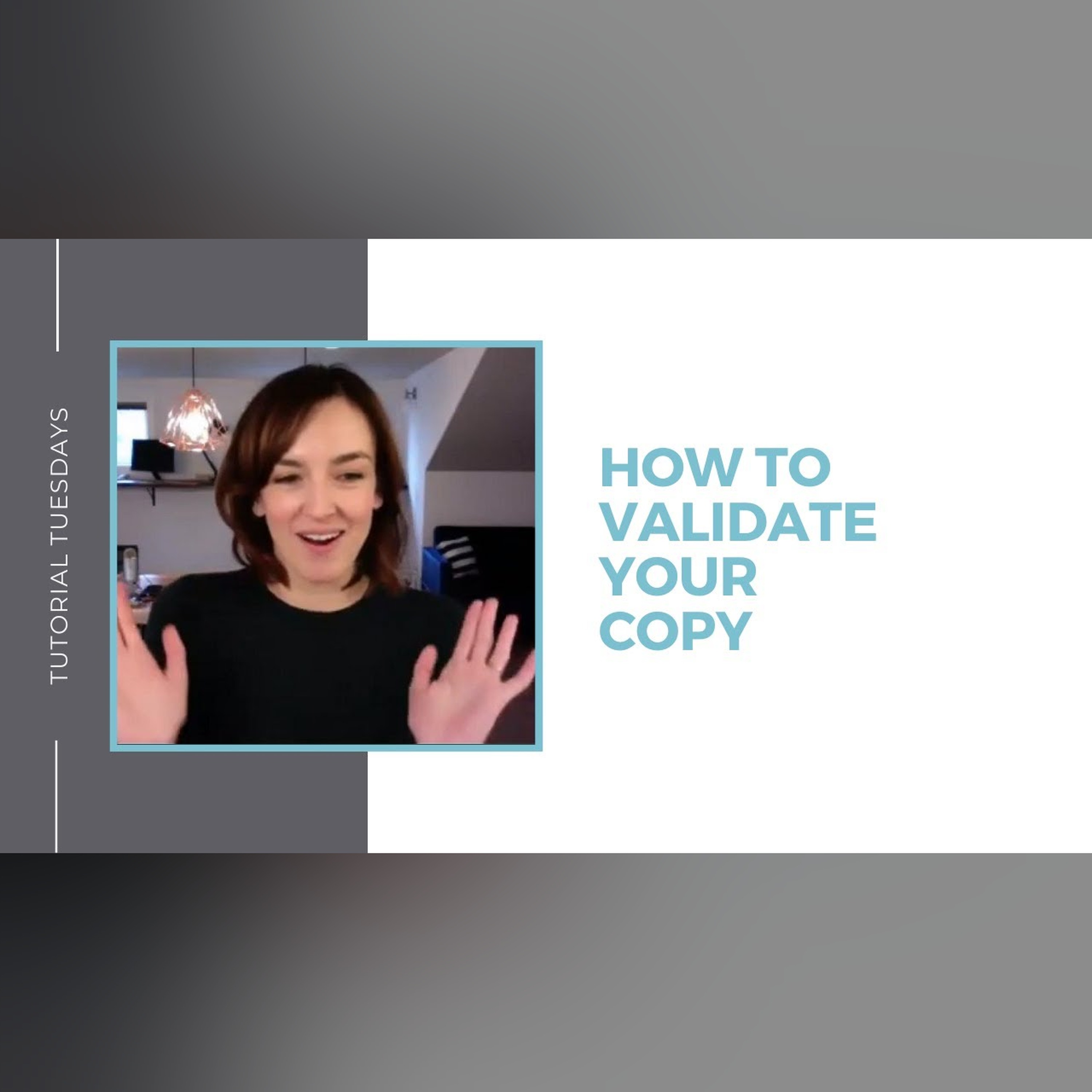 How to validate your (or your client's) copy