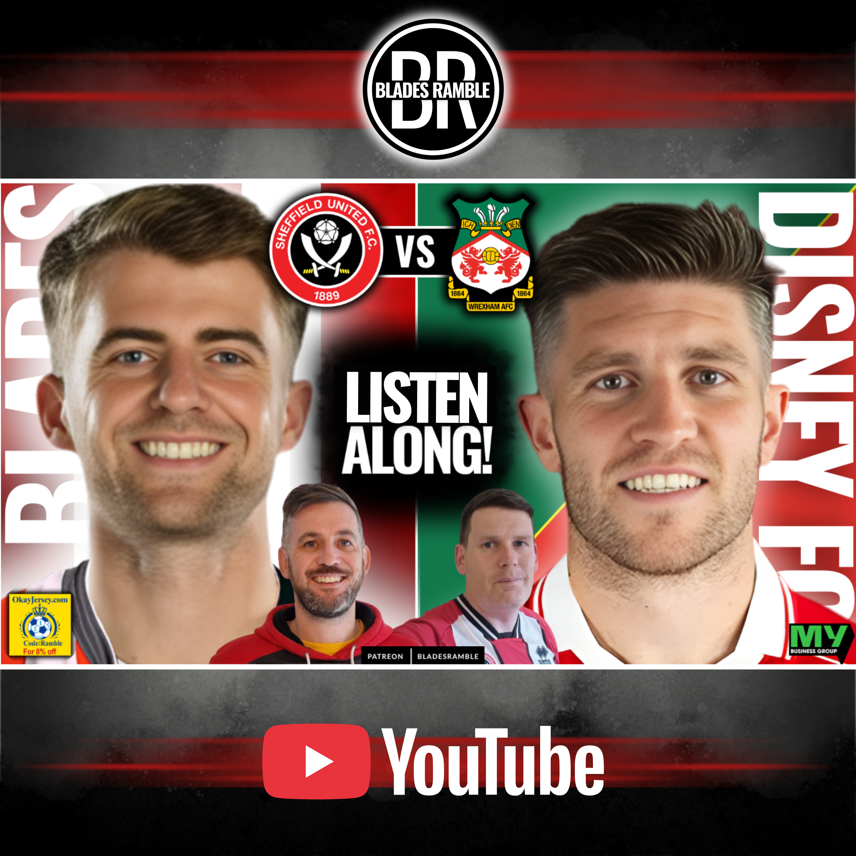 🎙️⚔️ WATCHALONG | SHEFFIELD UNITED v WREXHAM ⚔️🎙️
