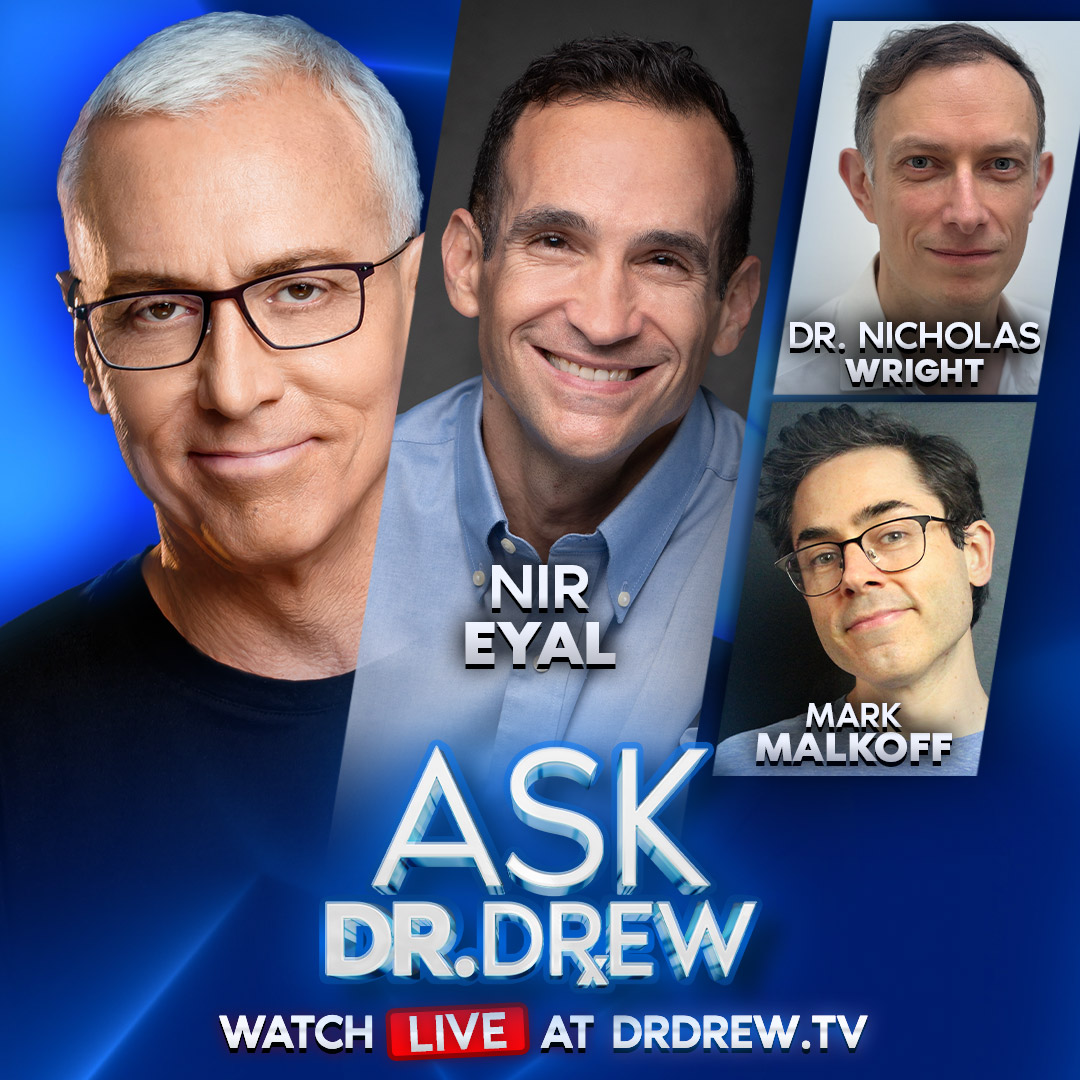Pentagon Neuroscientist: How AI Bots Are Faking Iran War Videos To Hack Your Brain w/ Dr. Nicholas Wright, Nir Eyal & Mark Malkoff — Ask Dr. Drew – Ep 597