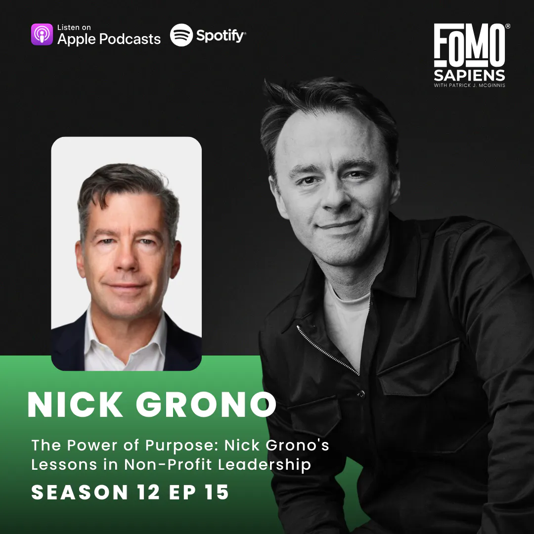 S12 E15 The Power of Purpose: Nick Grono's Lessons in Non-Profit Leadership