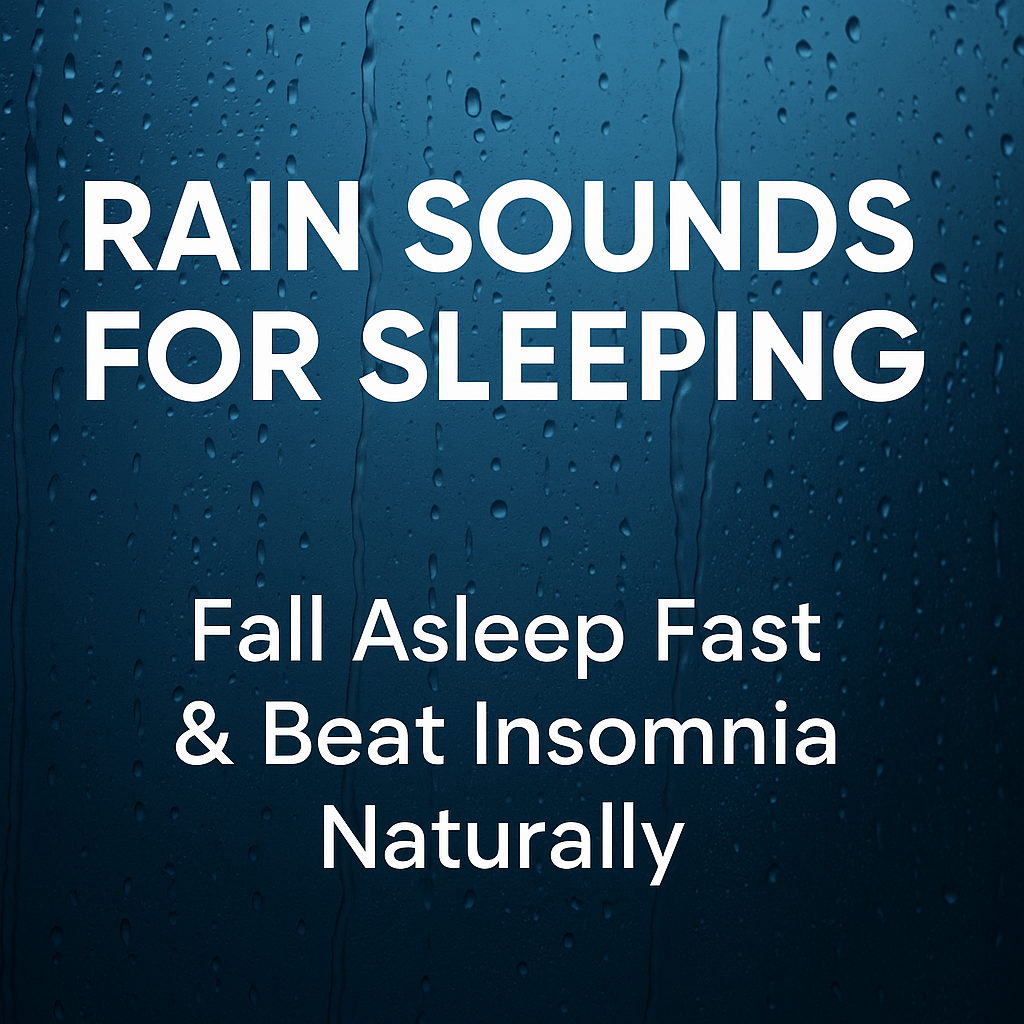 RAIN SOUNDS FOR SLEEPING – Fall Asleep Fast & Beat Insomnia Naturally