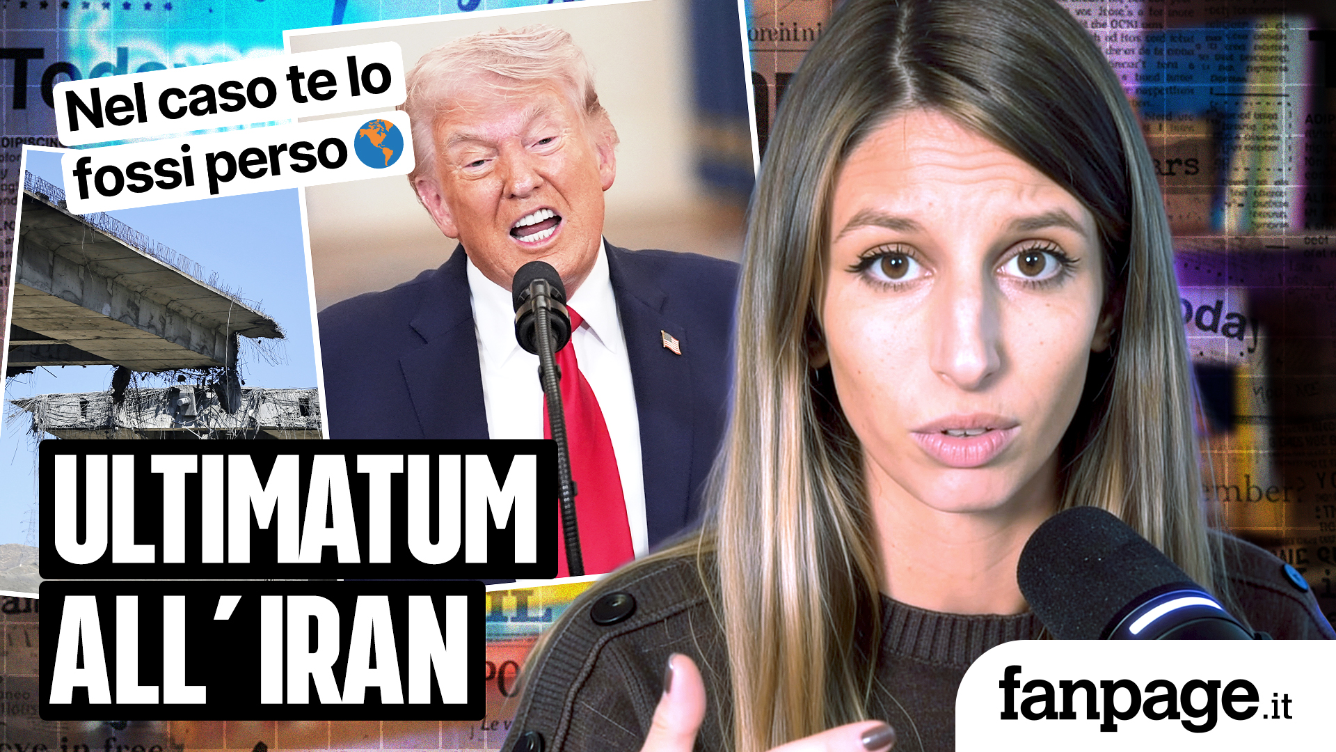 Trump minaccia di cancellare la civiltà iraniana in una notte: il conto alla rovescia e l'ultimatum episode artwork