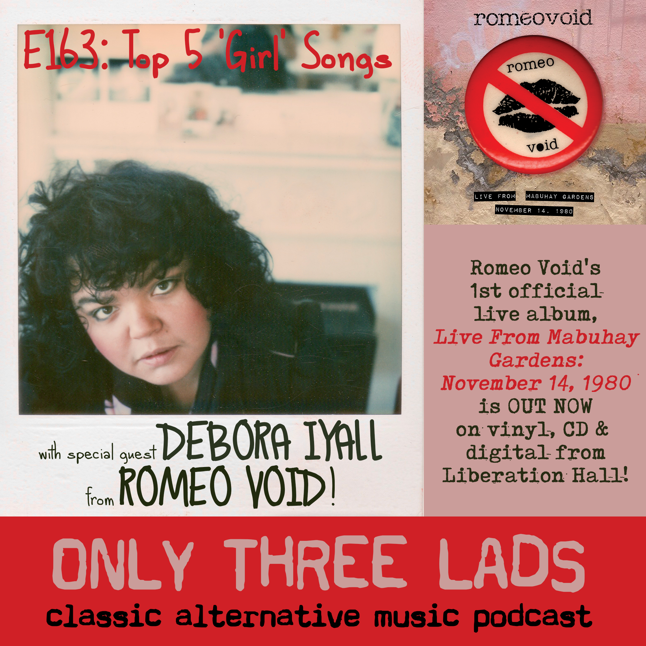 Only Three Lads - Classic Alternative Music Podcast