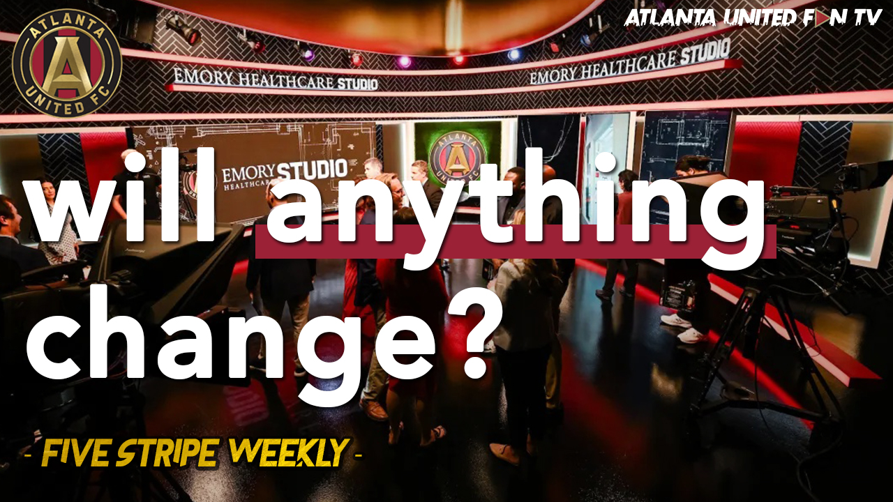 ATLANTA UNITED FINISHES NEW STUDIO AT TRAINING GROUNDS, BUT WILL IT CHANGE THE RESULTS ON THE PITCH? | FIVE STRIPE WEEKLY #383 episode artwork