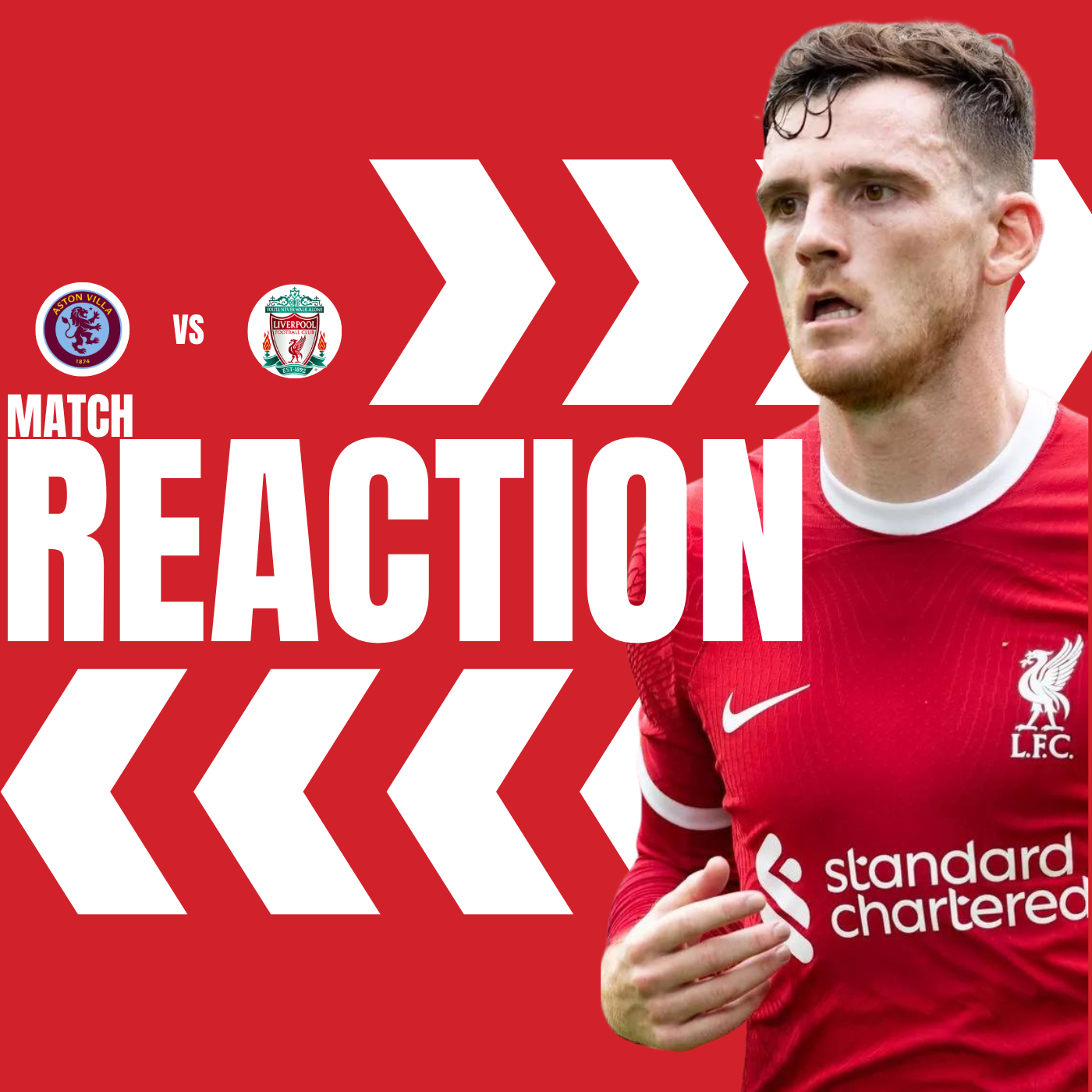 Aston Villa 3 Liverpool 3 | Live Match Reaction episode artwork