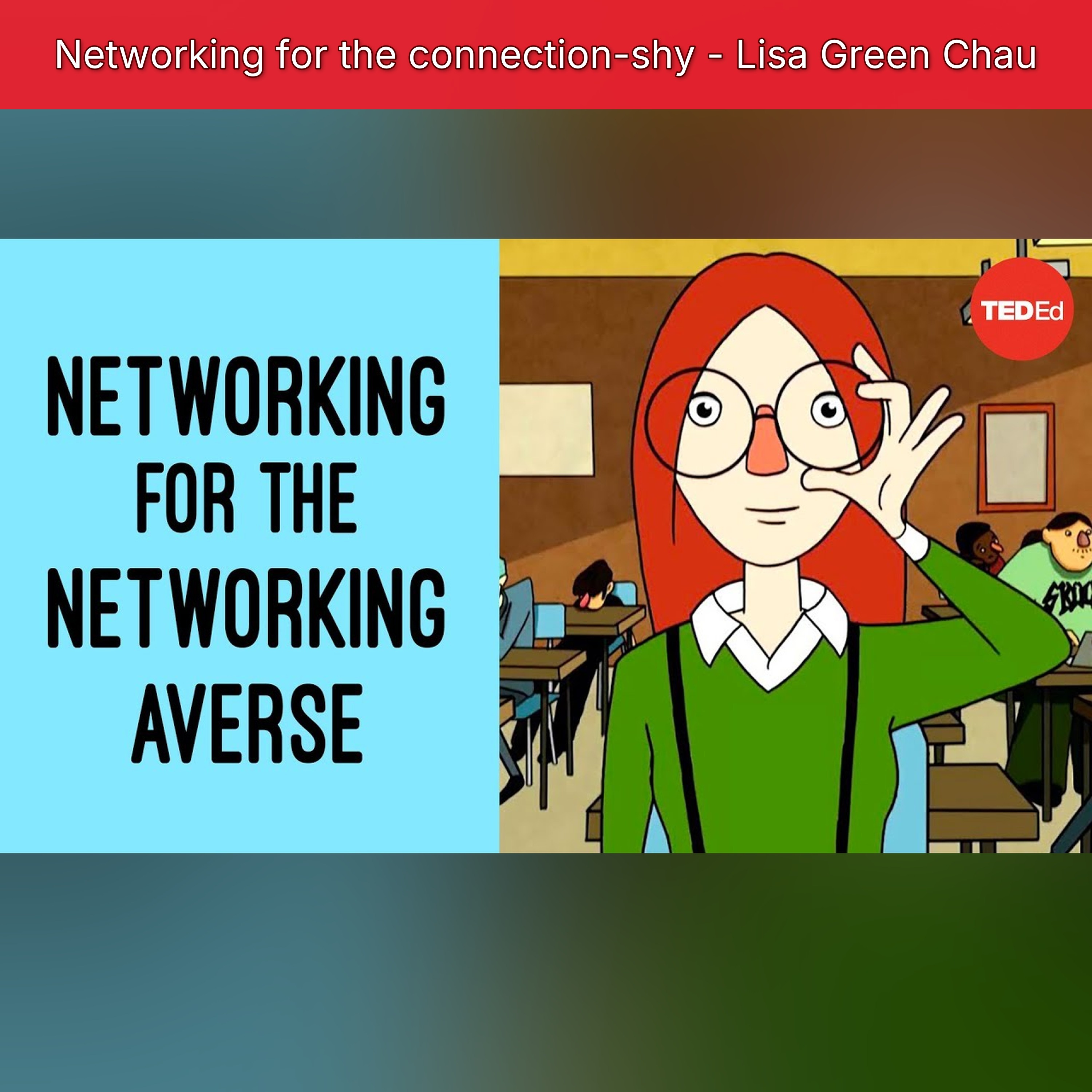 Networking for the connection-shy - Lisa Green Chau episode artwork