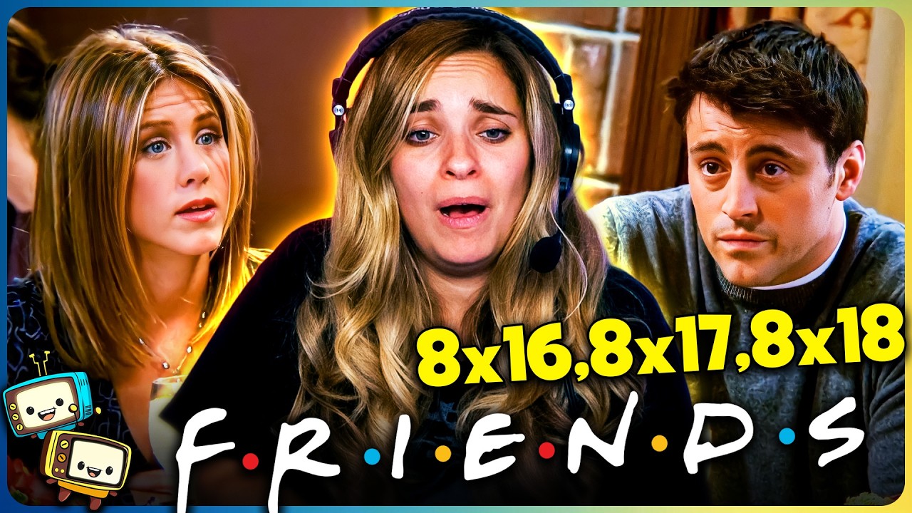 FRIENDS (2001) Season 8 Episodes 8x16, 8x17 & 8x18 Reaction! | First Time Watch! episode artwork