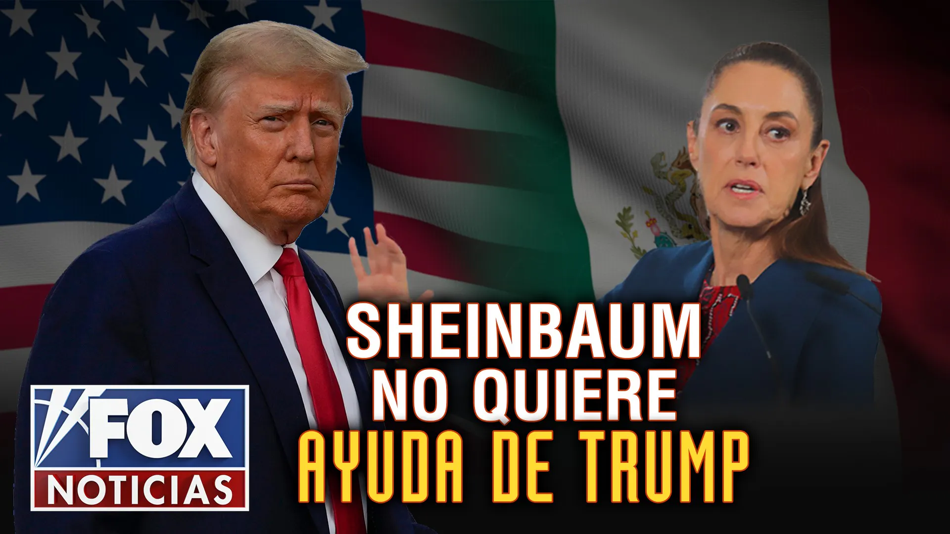 Sheinbaum no quiere ayuda militar de Trump Sheinbaum no quiere ayuda militar de Trump