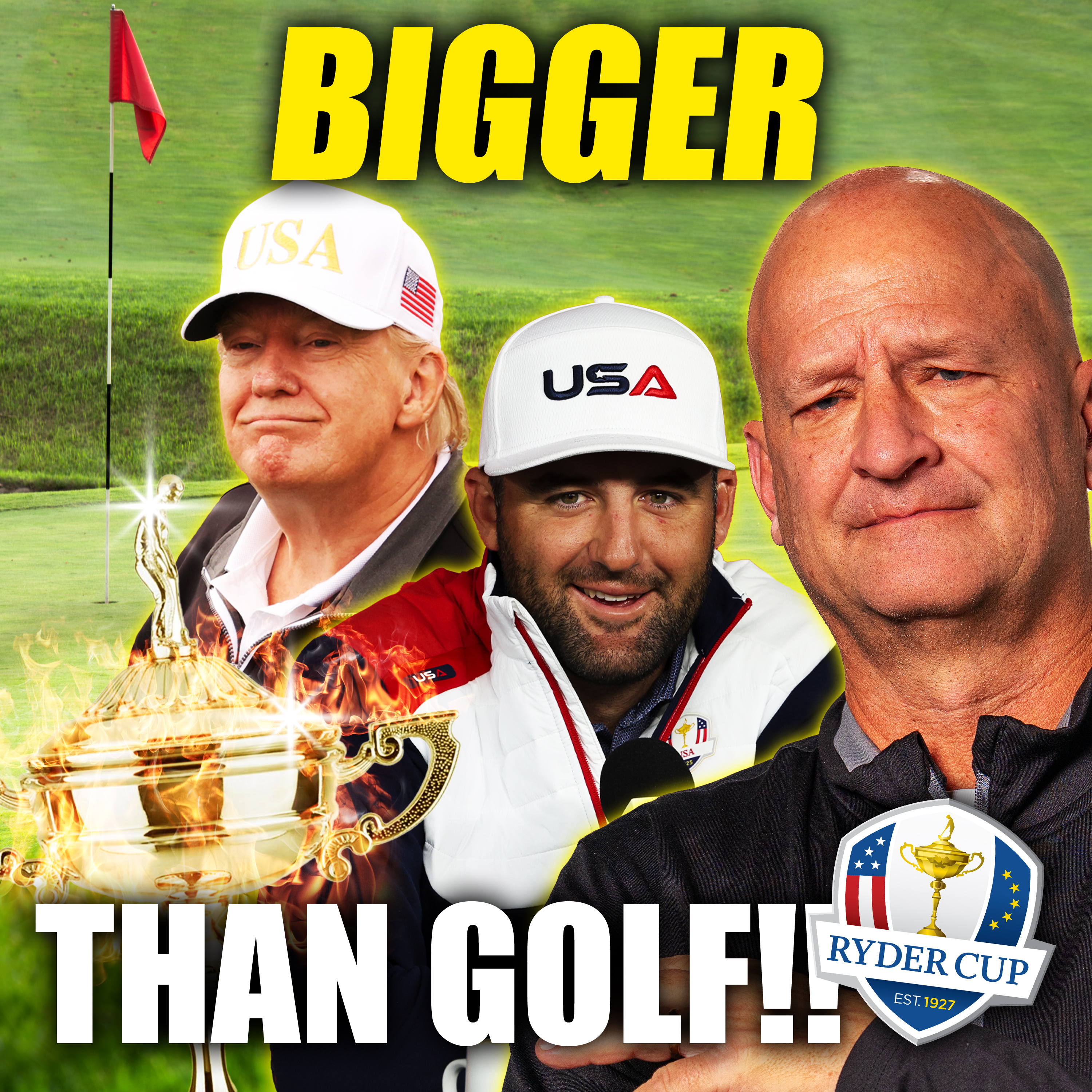 Trump’s Ryder Cup Role Couldn’t Come at a Bigger Moment + Will Cain & Matt Millen | episode artwork
