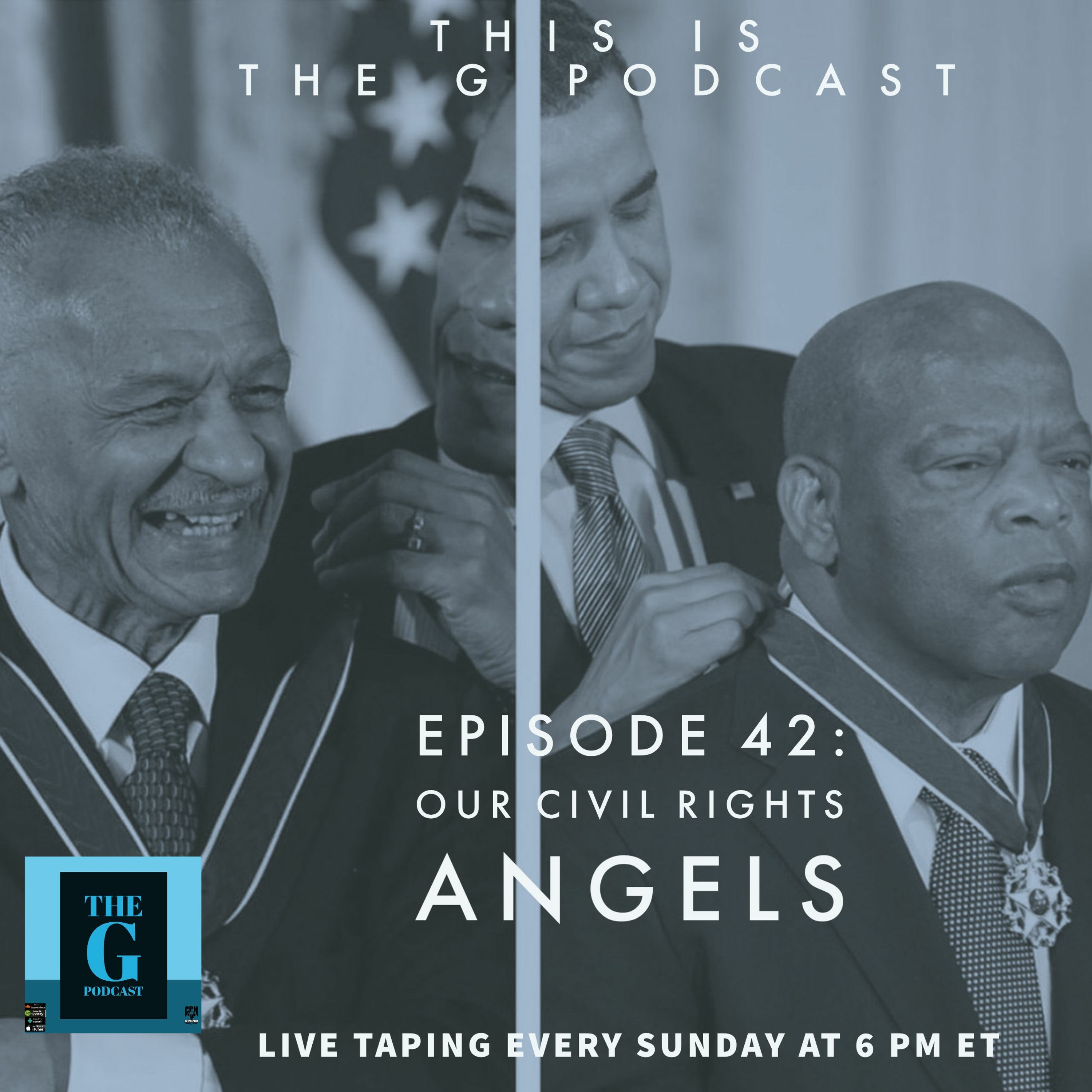 The G Podcast Episode 42 Our Civil RIghts Angels episode artwork