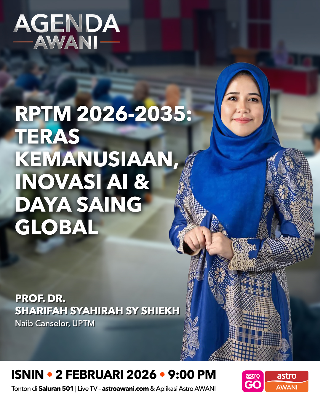 Agenda AWANI: RPTM 2026-2035 | Teras kemanusiaan, inovasi AI dan daya saing global