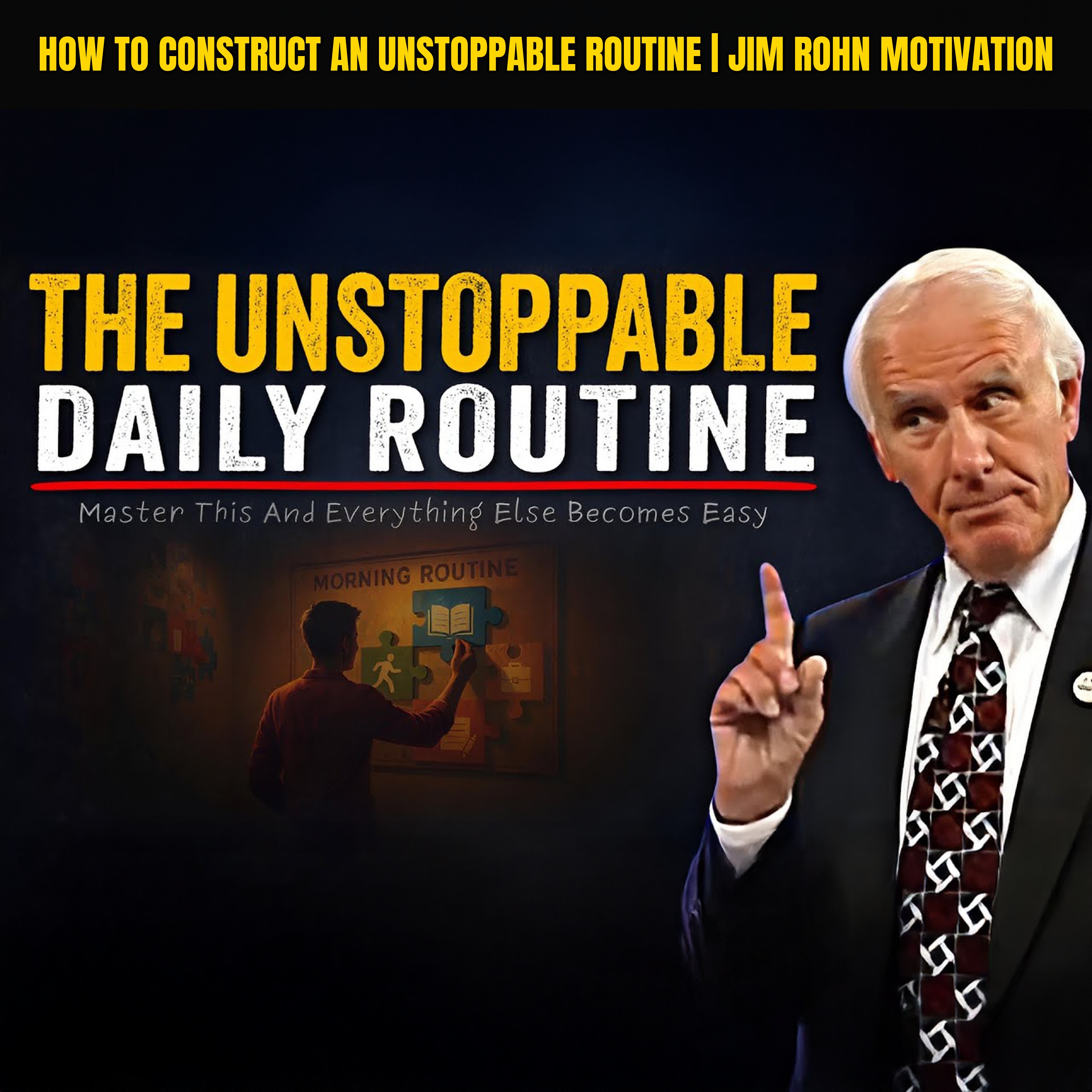How to Construct an Unstoppable Routine | Jim Rohn Motivation episode artwork