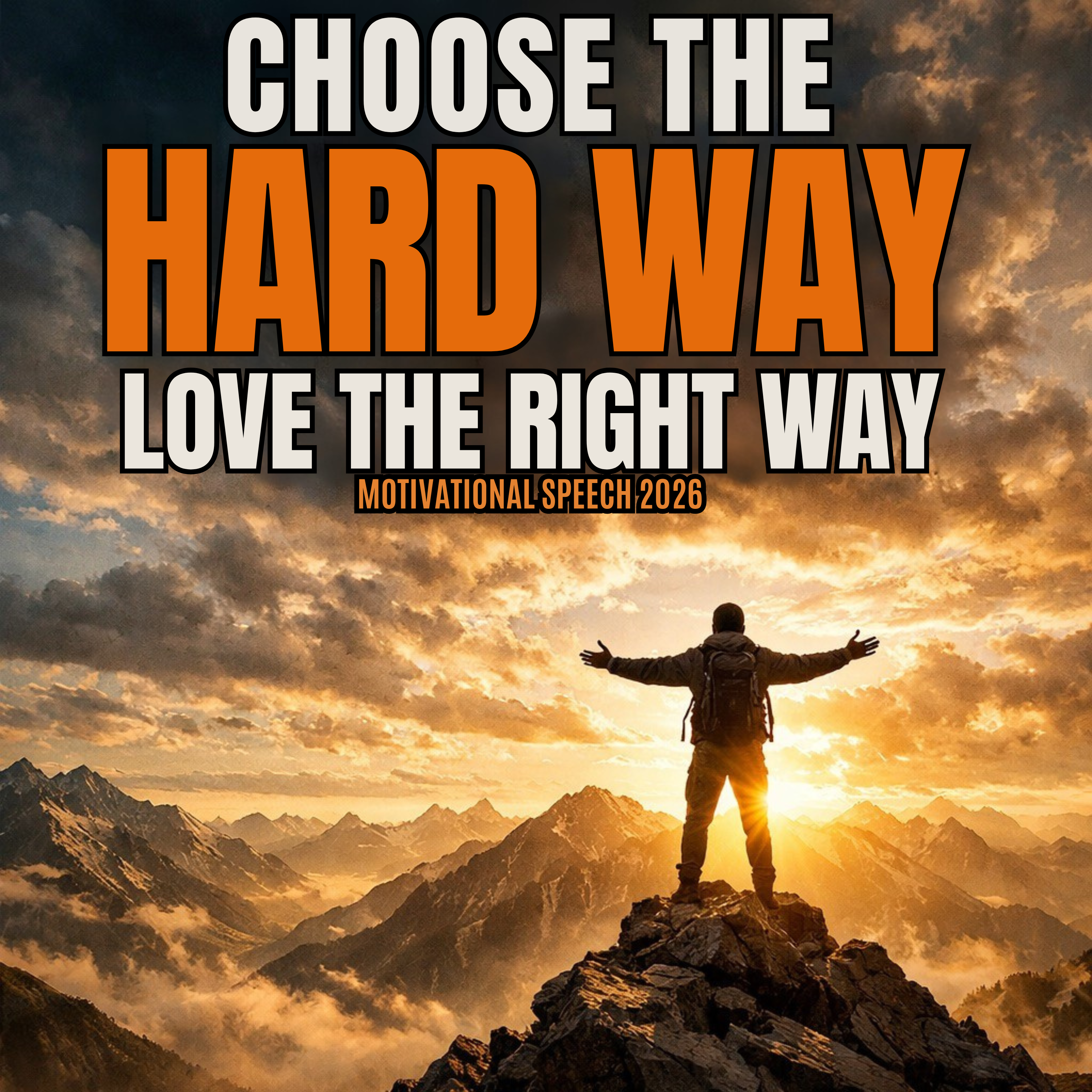 Choose the Hard Way, Love the Right Way – Motivational Speech 2026