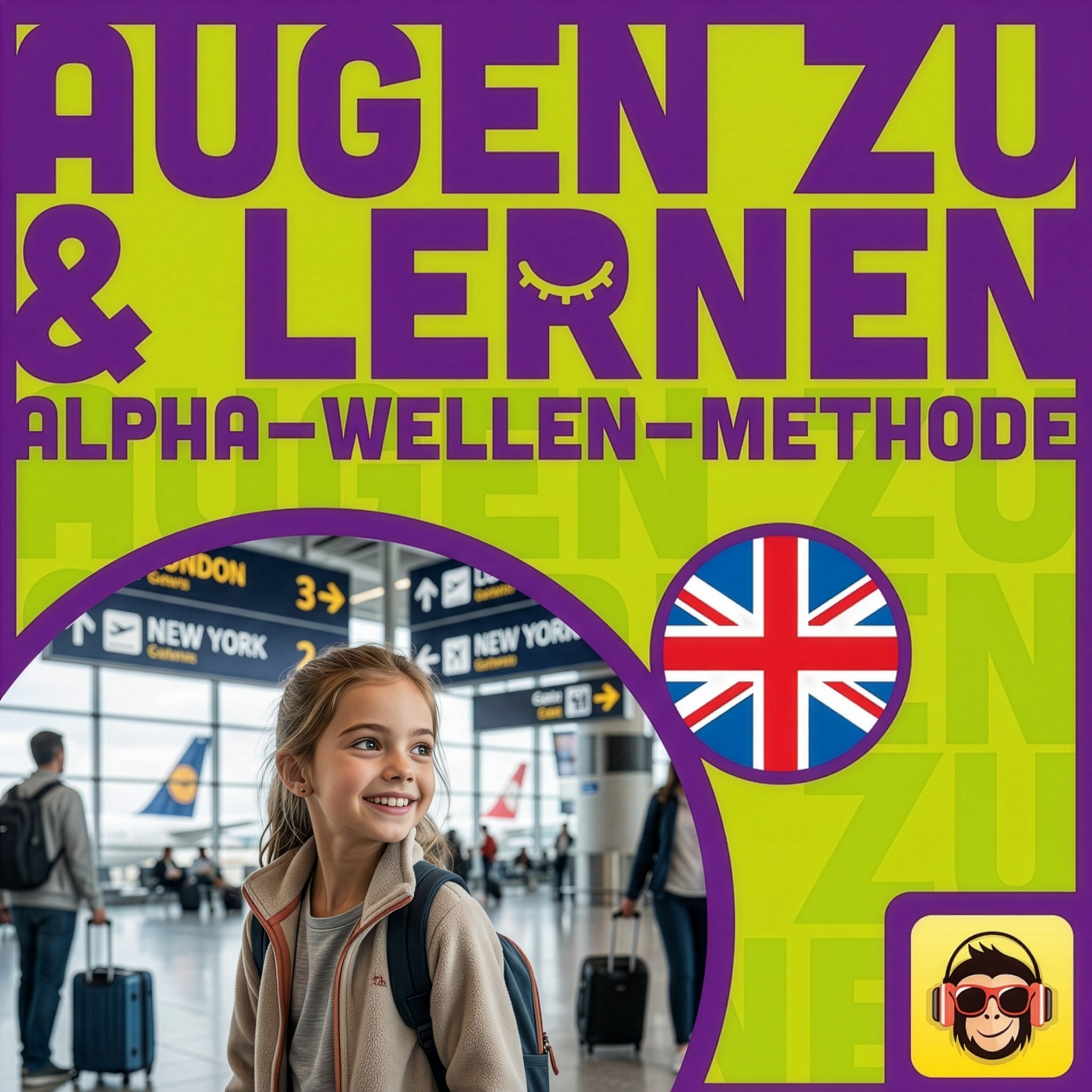 Englisch für Kinder: Am Flughafen - Vokabeln zum Einschlafen