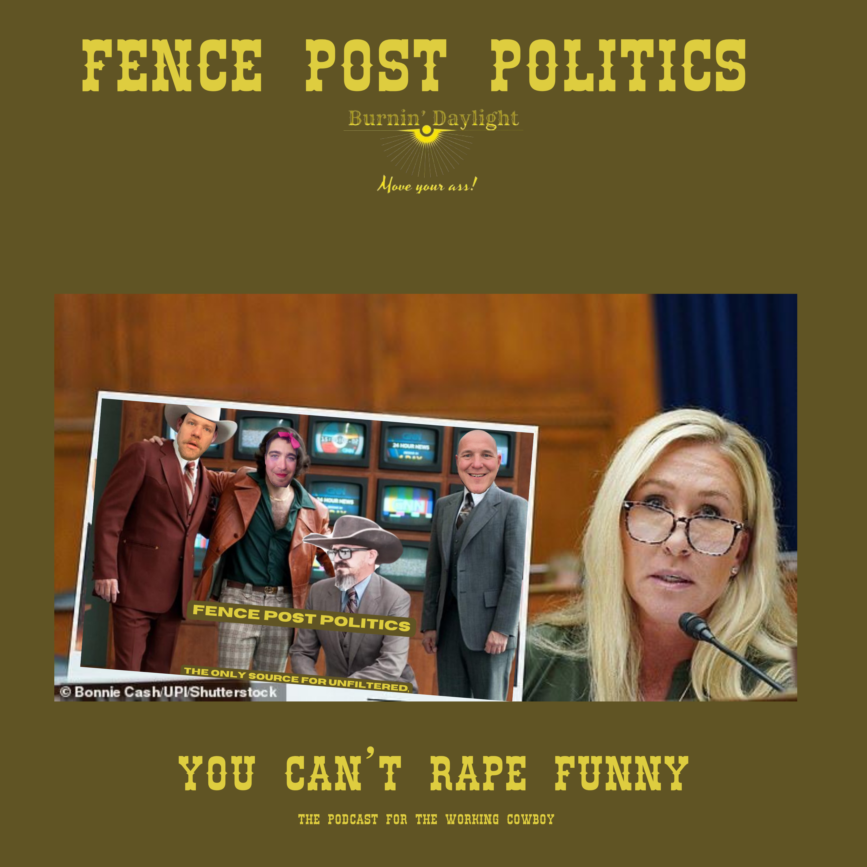 Fence Post Politics: You Can't Rape Funny