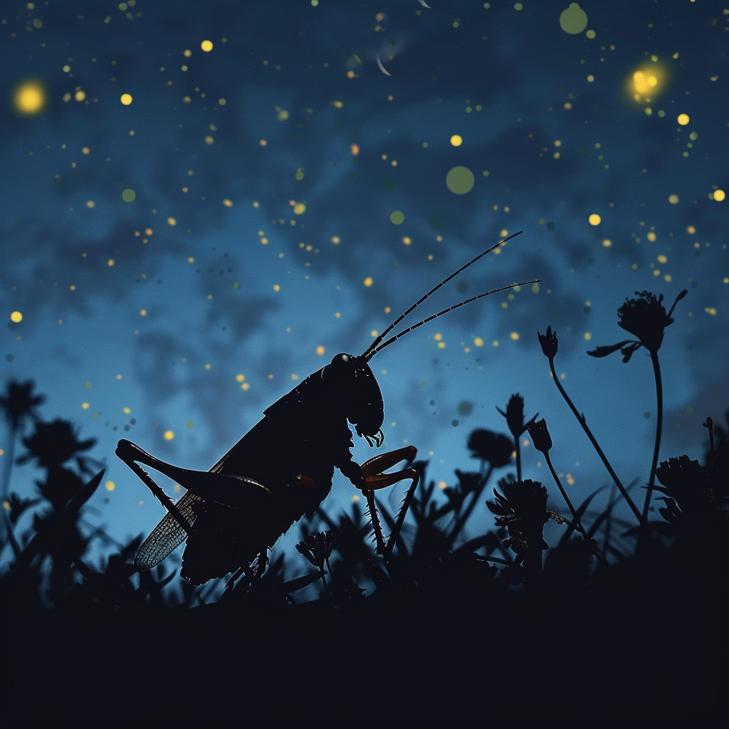 Crickets - Calming Nature Night Sounds & Sights for Sleep & Relaxation - 8 Hours