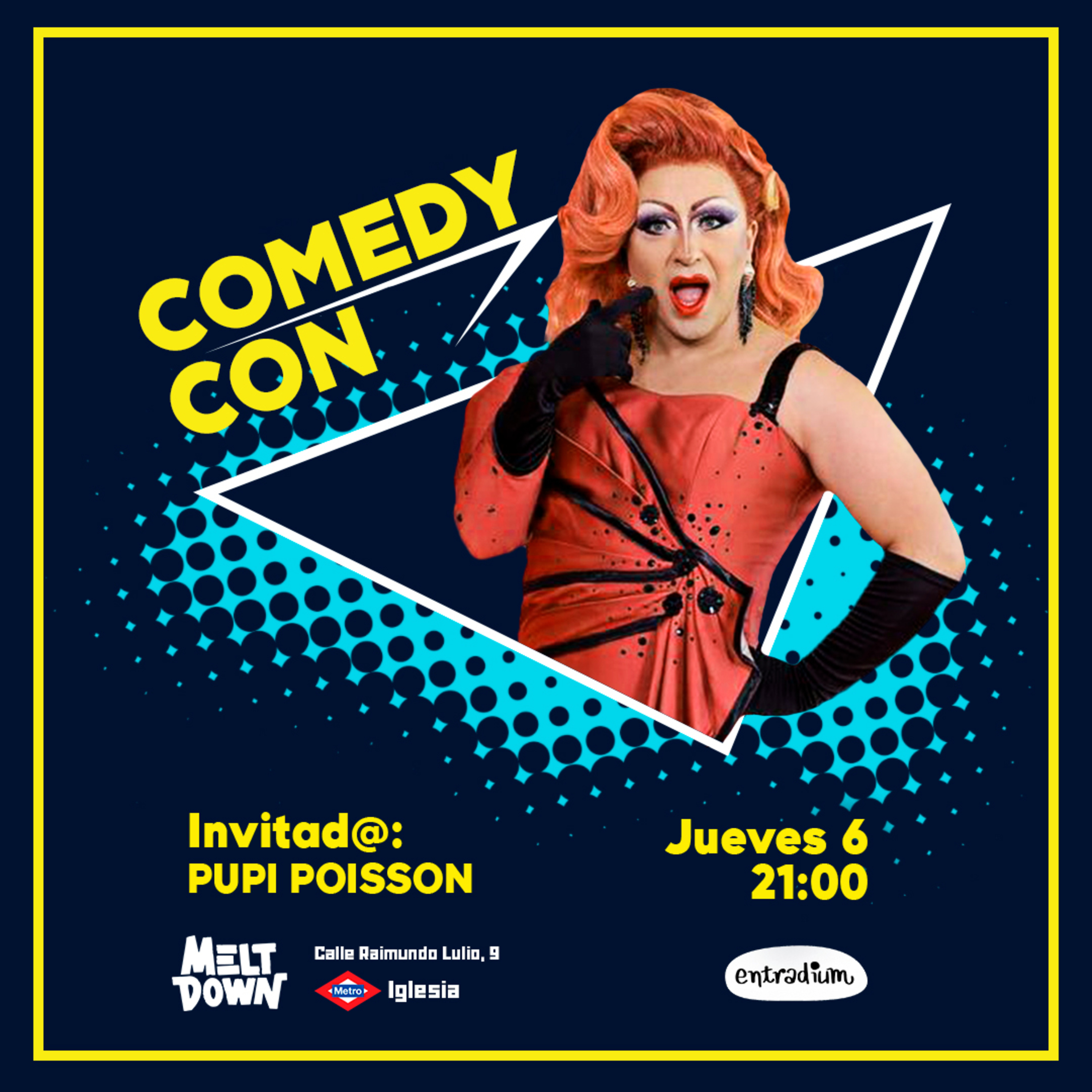 👾 PUPI POISSON en COMEDY CON | 3X03 👾 episode artwork