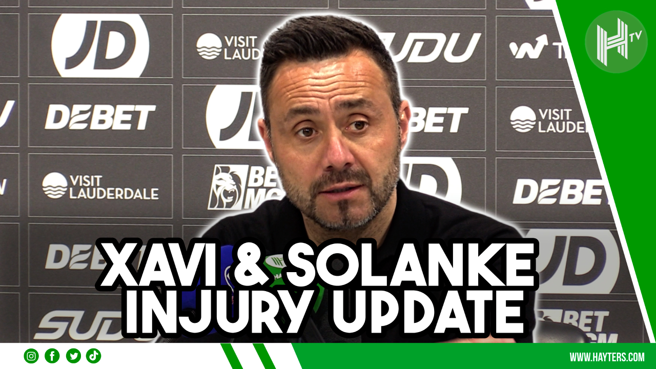 Xavi & Solanke INJURY UPDATES | Roberto De Zerbi | Wolves 0-1 Spurs