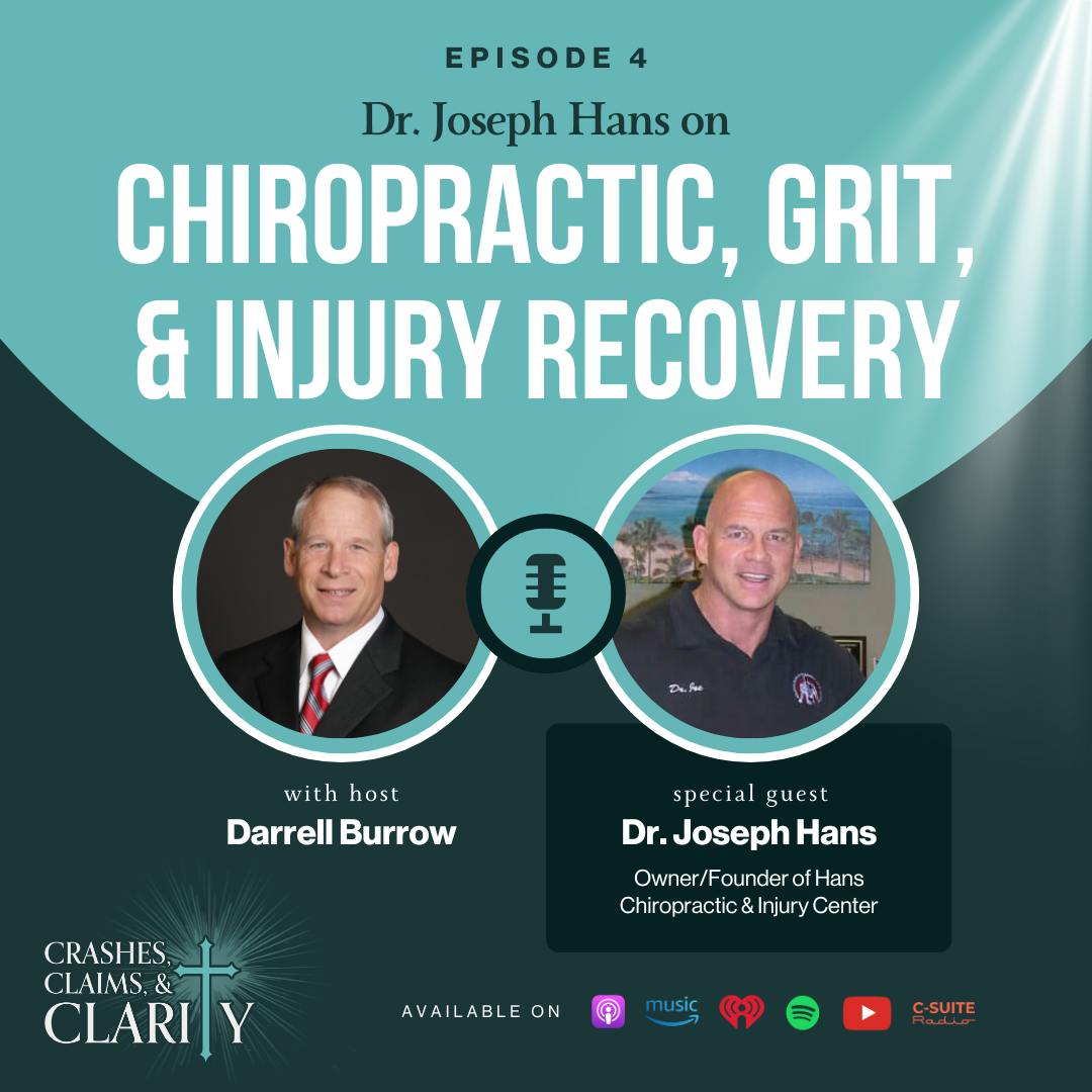 Episode 04: Dr. Joseph Hans on Chiropractic, Grit, and Injury Recovery Episode 04: Dr. Joseph Hans on Chiropractic, Grit, and Injury Recovery