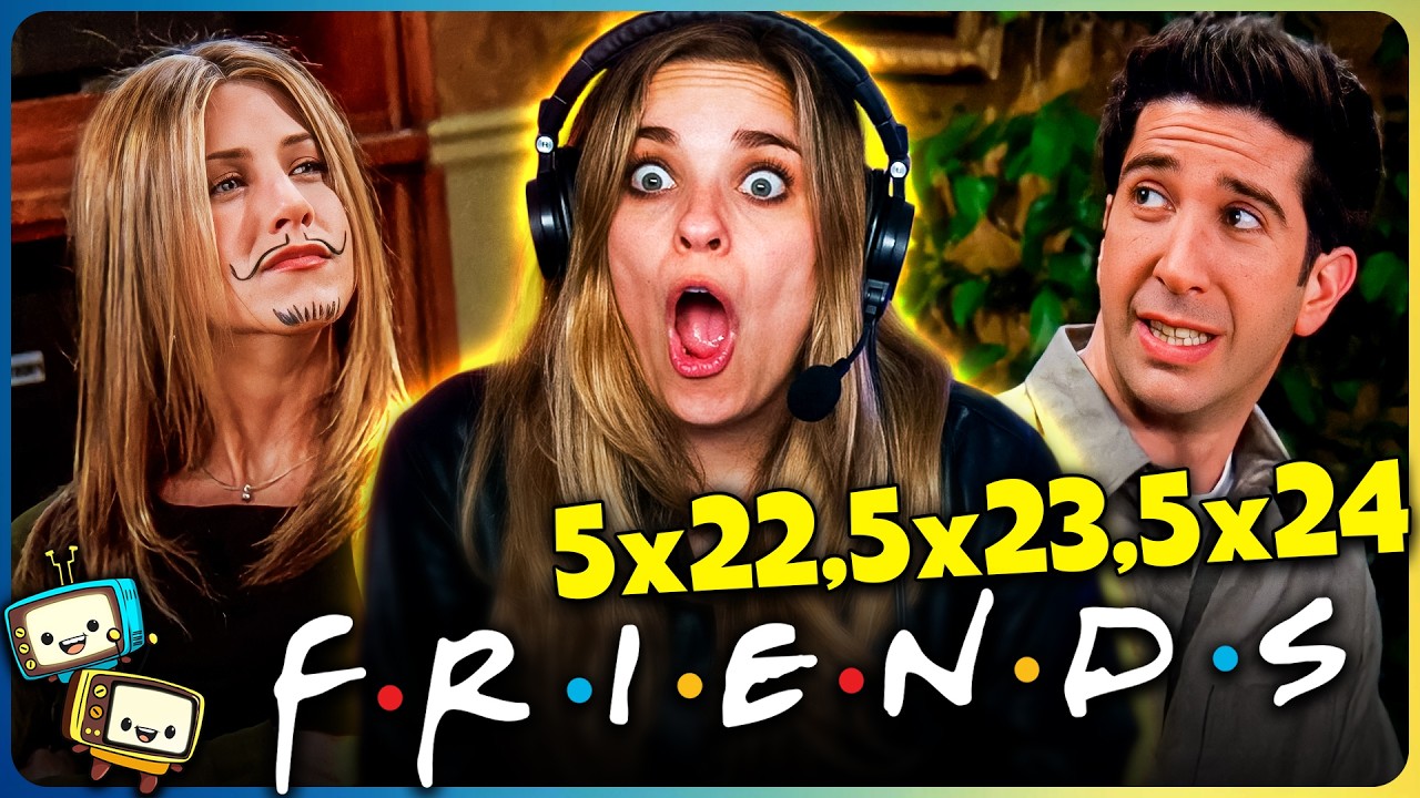 FRIENDS (1998) Season 5 Episodes 5x22, 5x23 & 5x24 Reaction! | First Time Watch! episode artwork
